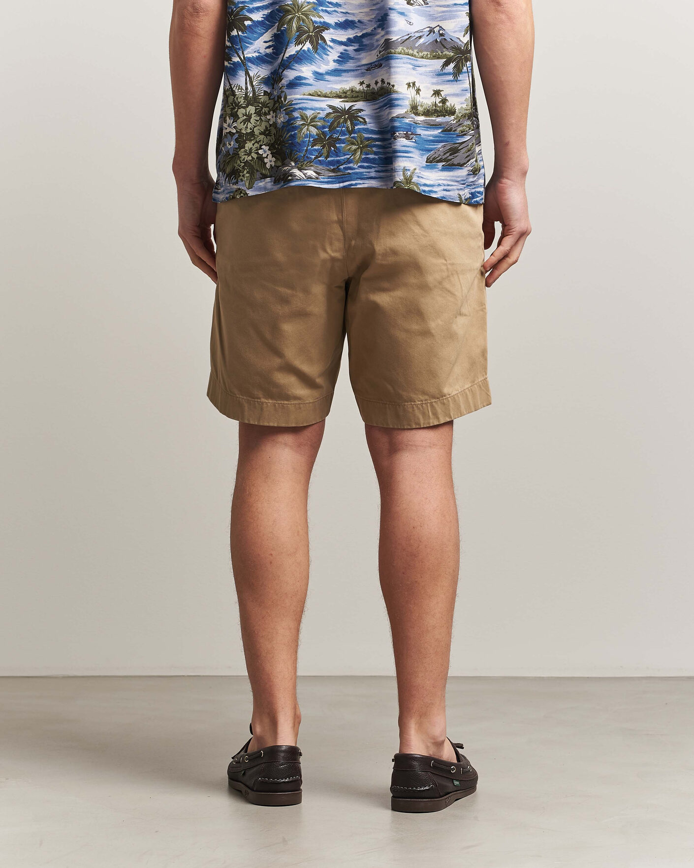 Herren | Shorts | RRL | Officers Flat Shorts New Military Khaki