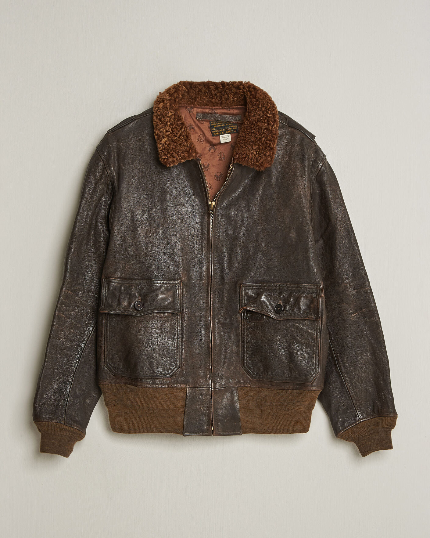 Herren | Jacken | RRL | Pratt Leather Jacket Vintage Brown