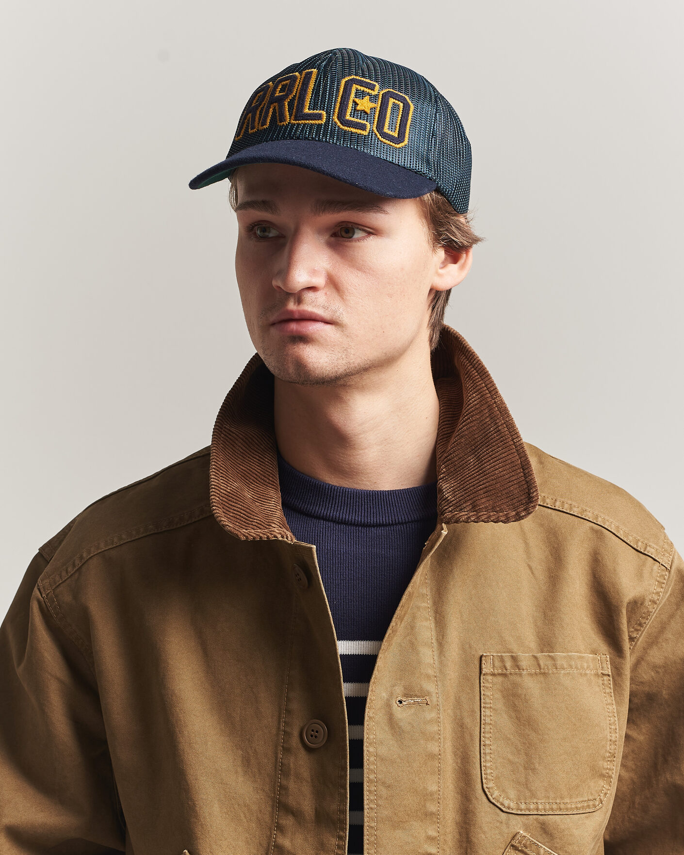 Herren | Hüte & Mützen | RRL | Mesh Trucker Cap Navy