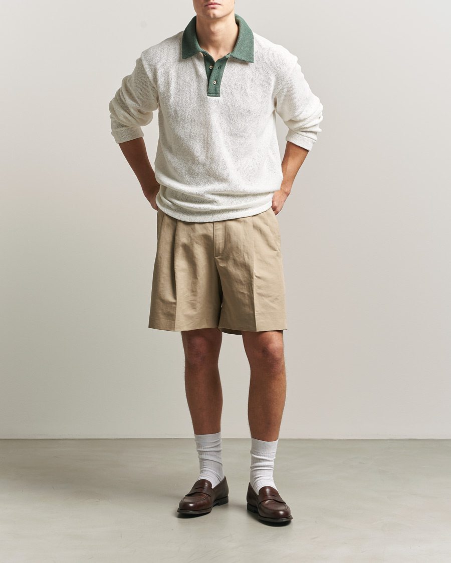 Herren | Pullover | Palmes | Knitted Rugby Off White