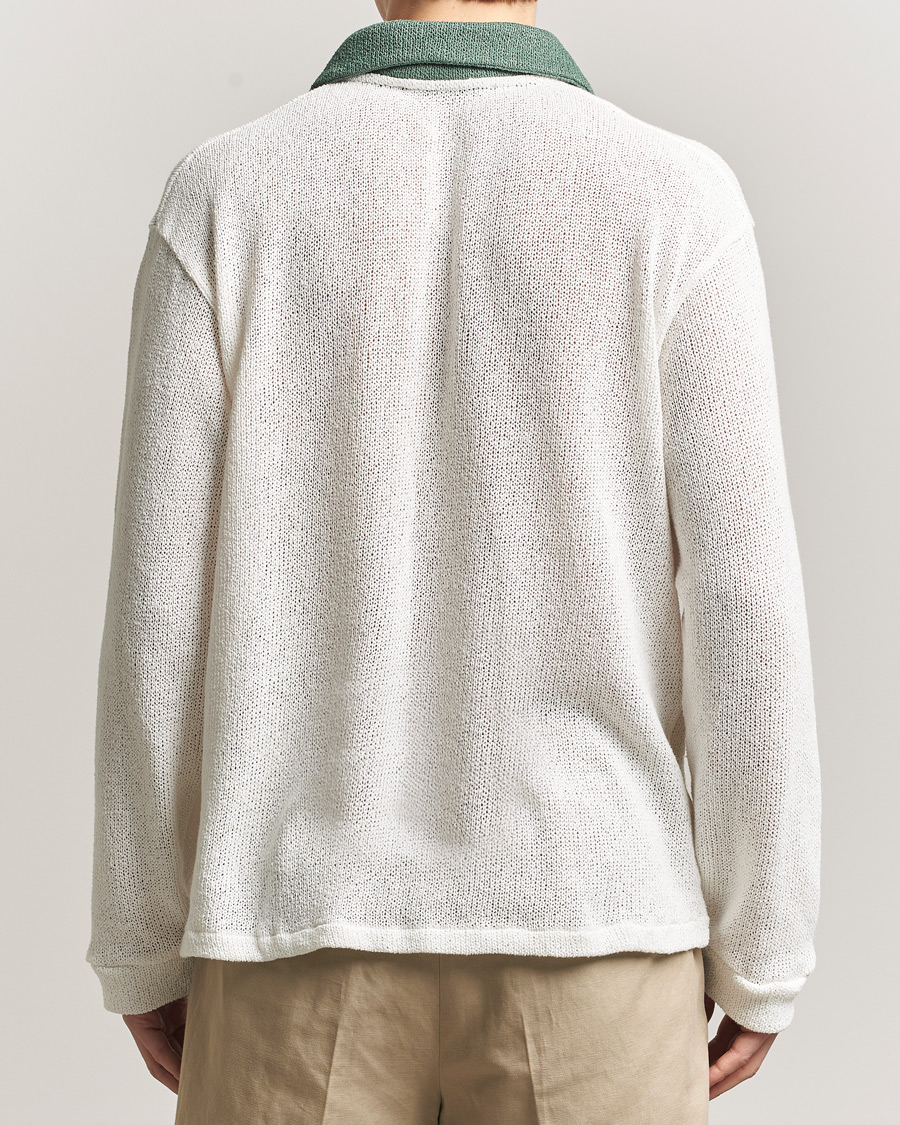 Herren | Pullover | Palmes | Knitted Rugby Off White