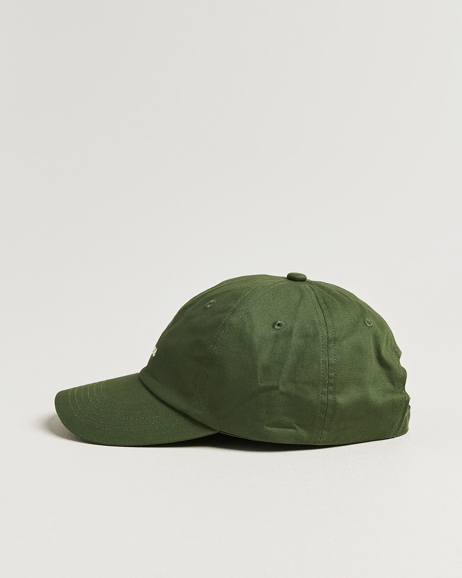 Herren | Hüte & Mützen | Palmes | Stitch 6-Panel Cap Dark Green