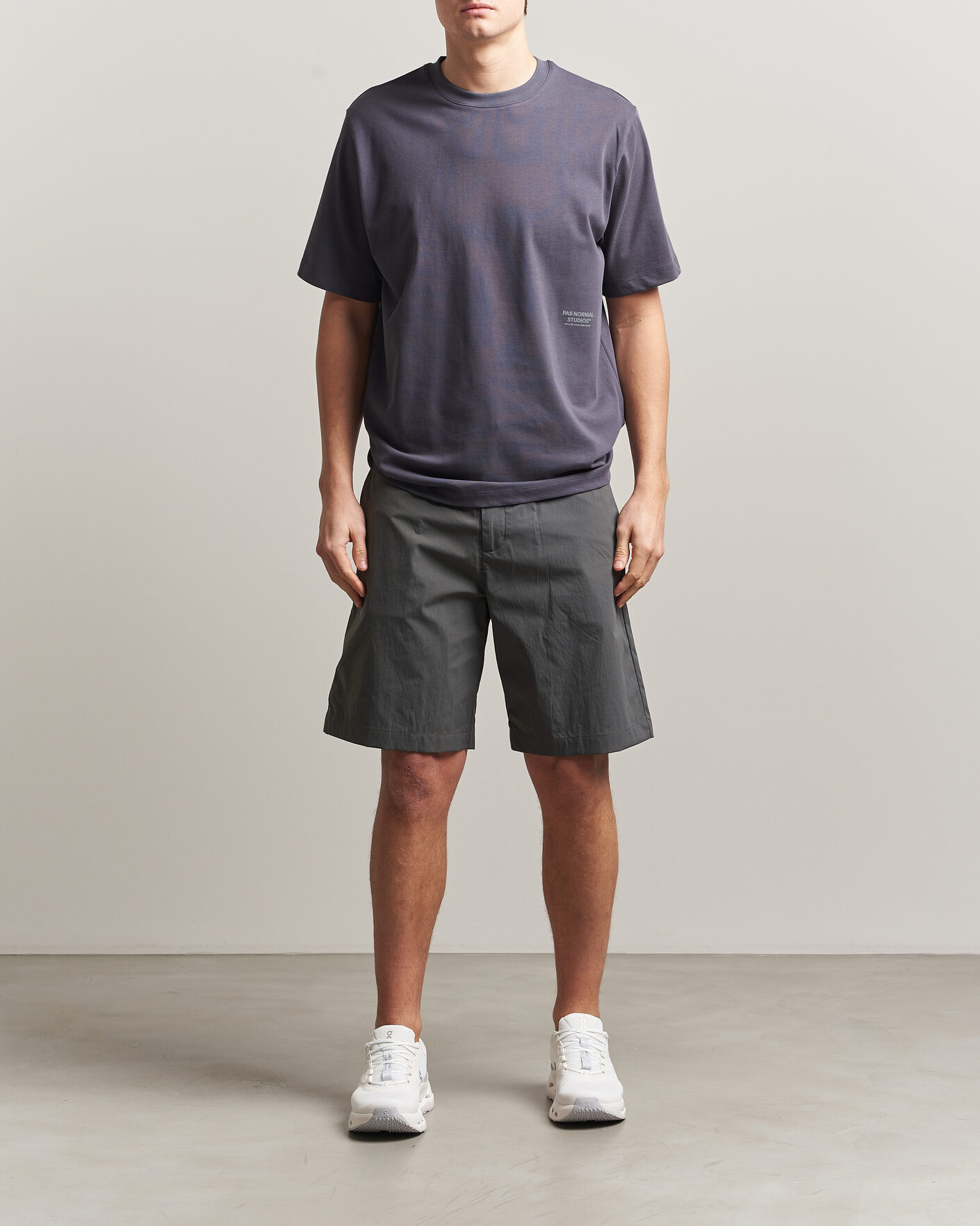 Herren | T-Shirts | Pas Normal Studios | Off Race T-Shirt Steel