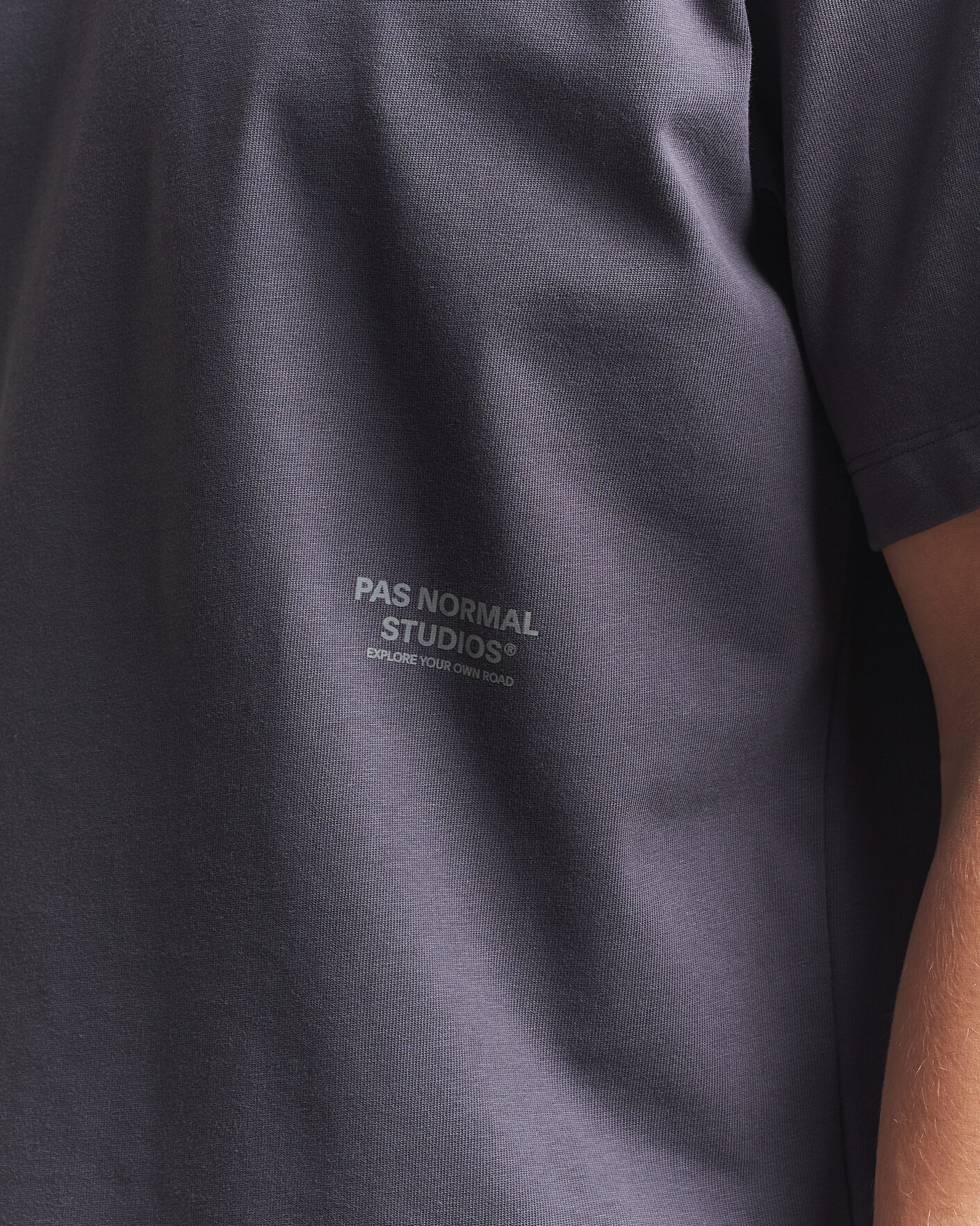 Herren | T-Shirts | Pas Normal Studios | Off Race T-Shirt Steel