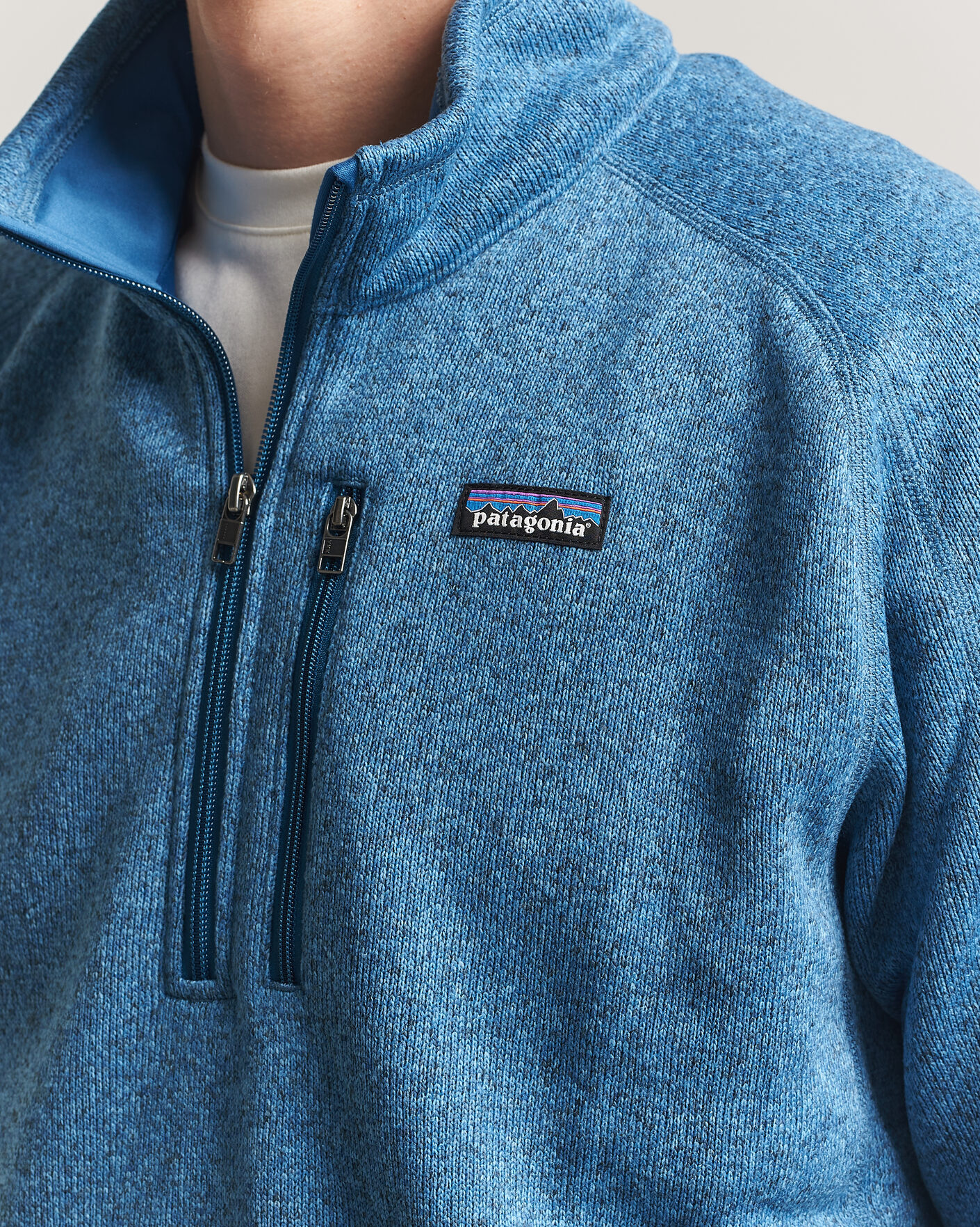 Herren | Pullover | Patagonia | Better Sweater Half Zip Fleece Jacket Aquatic Blue