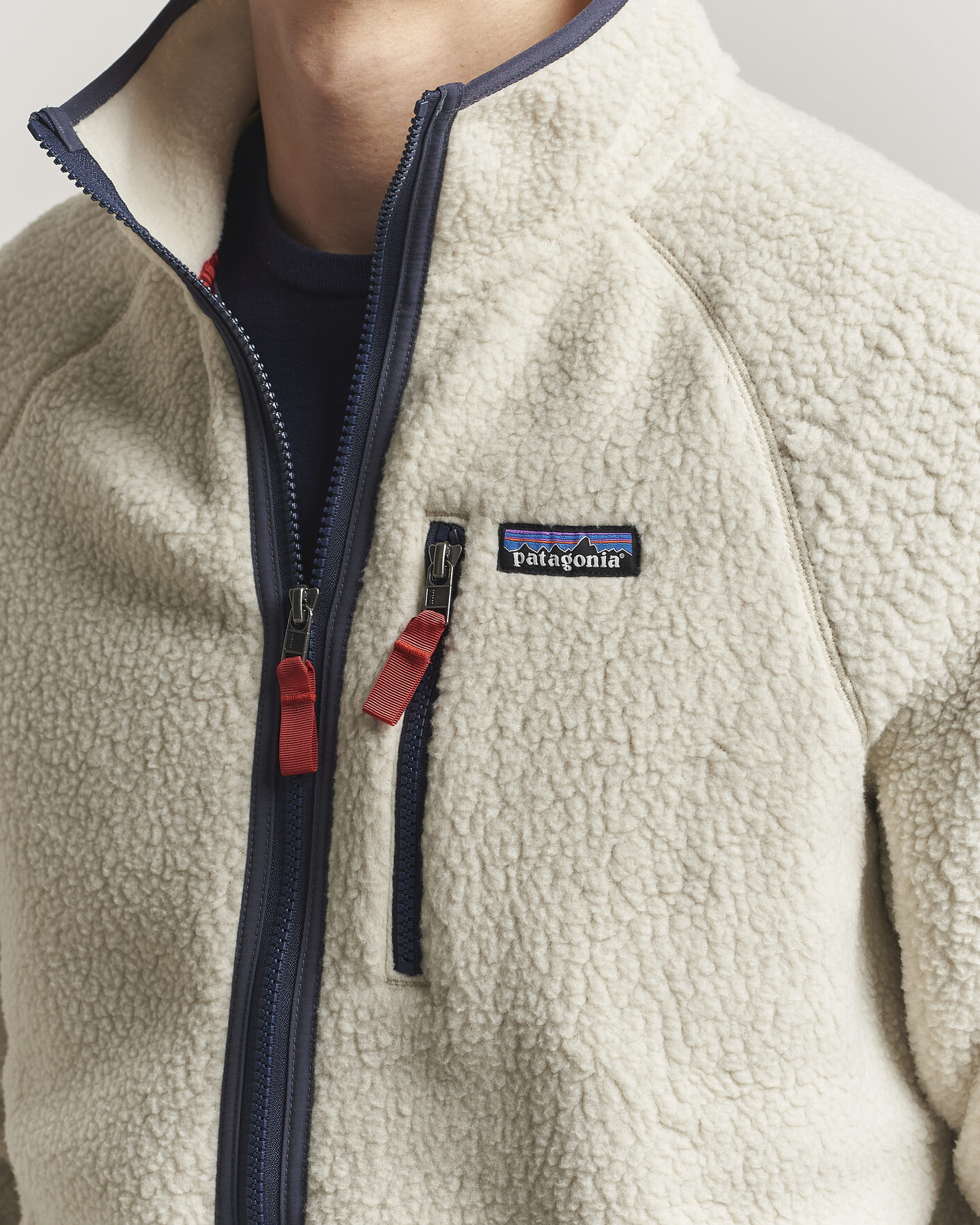 Herren | Pullover | Patagonia | Retro Pile Jacket Pelican