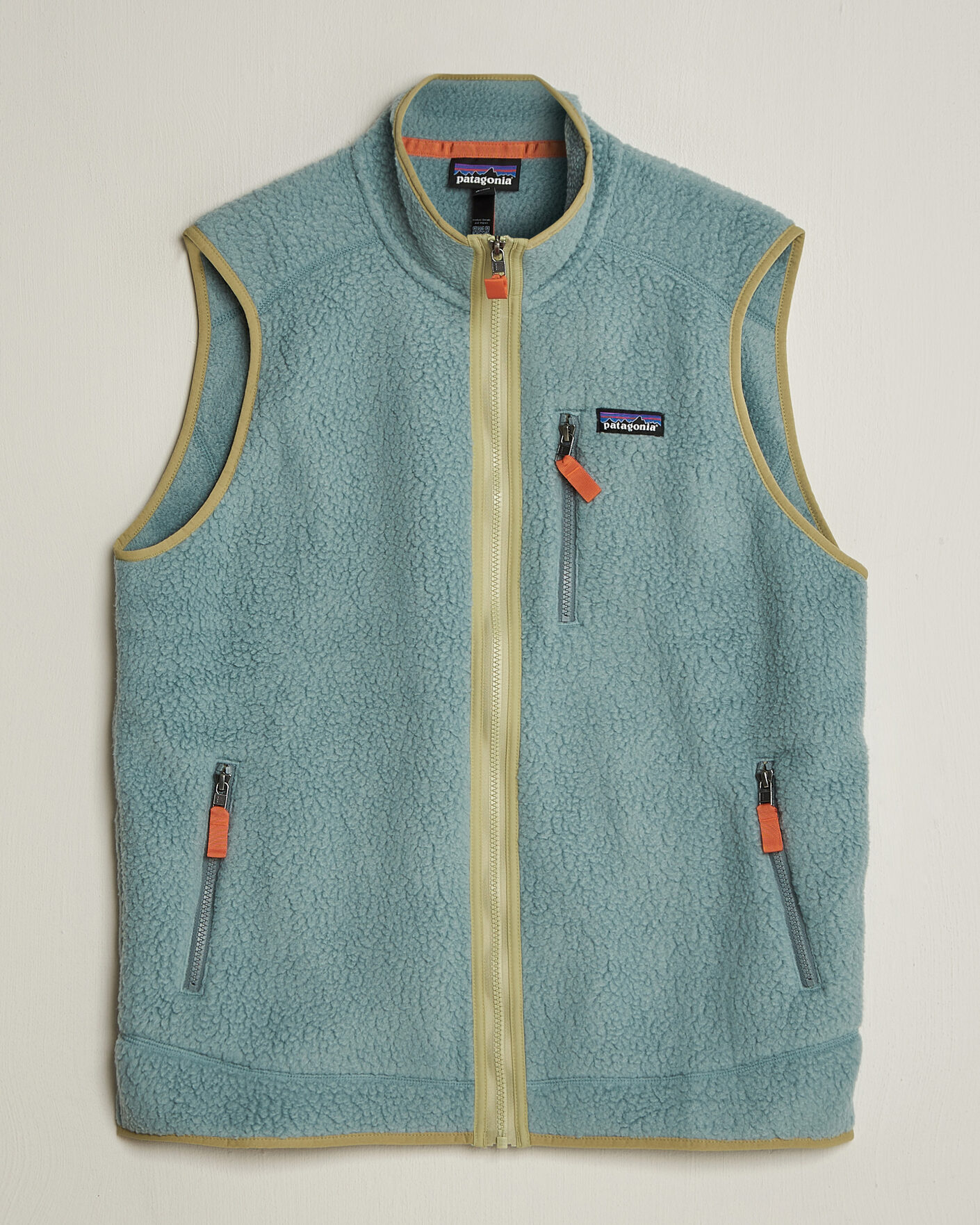 Herren | Pullover | Patagonia | Retro Pile Vest Blue Sage