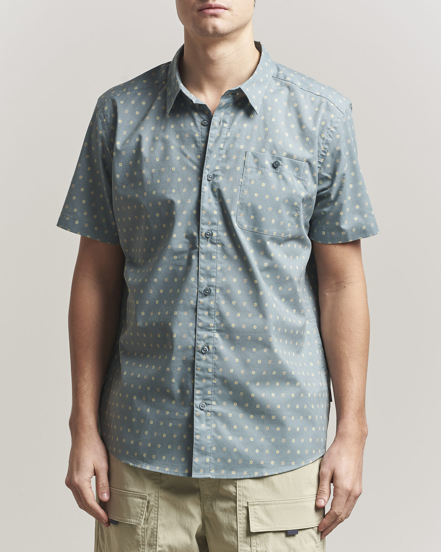 Herren | Hemden | Patagonia | Go To Short Sleeve Shirt Blue Sage