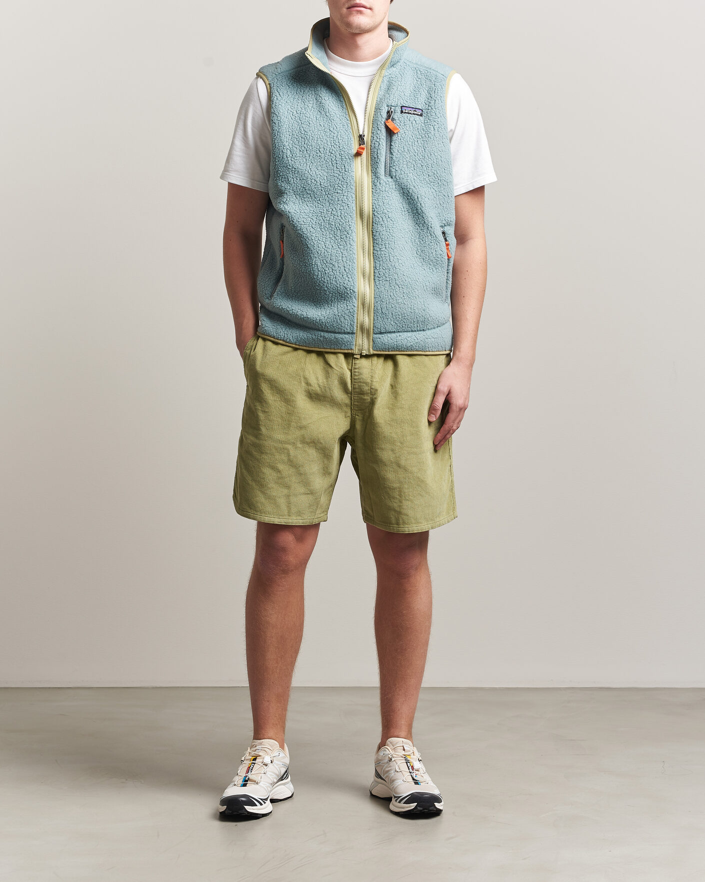 Herren | Shorts | Patagonia | Corduroy Volley Shorts Green