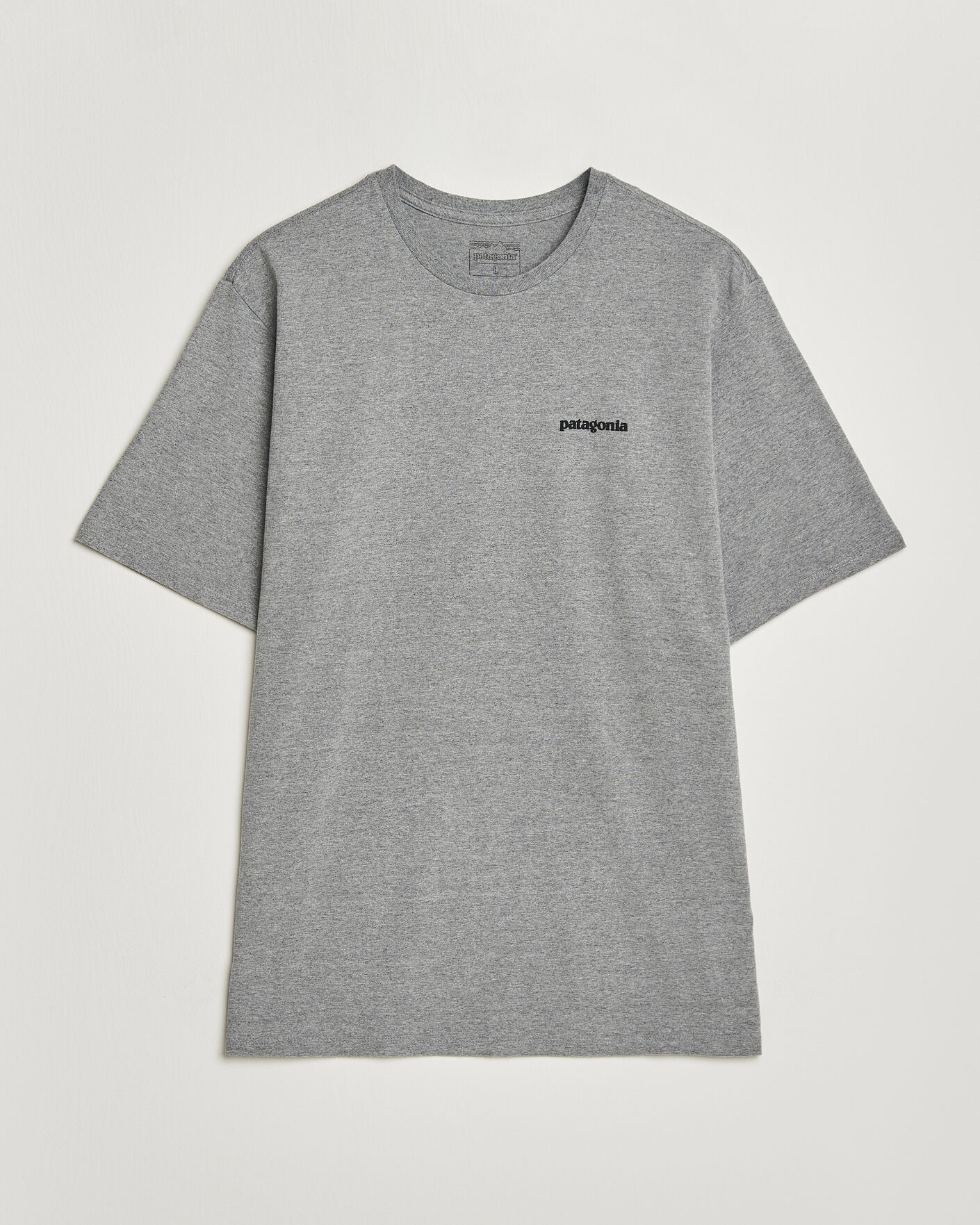 Herren | T-Shirts | Patagonia | P-6 Logo T-Shirt Gravel Heather