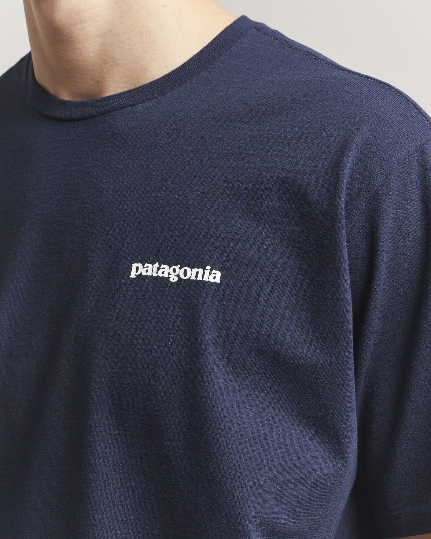 Herren | T-Shirts | Patagonia | P-6 Logo T-Shirt New Navy