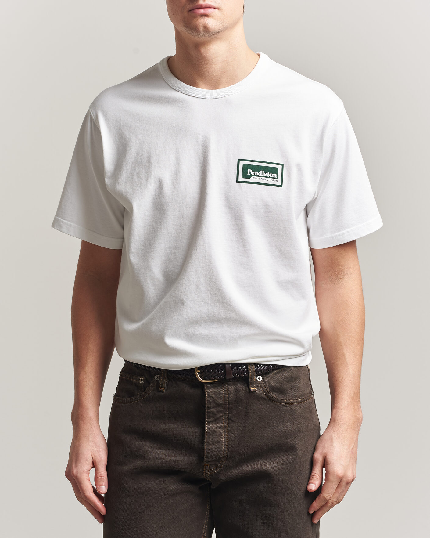 Herren | T-Shirts | Pendleton | Patch Graphic Tee White