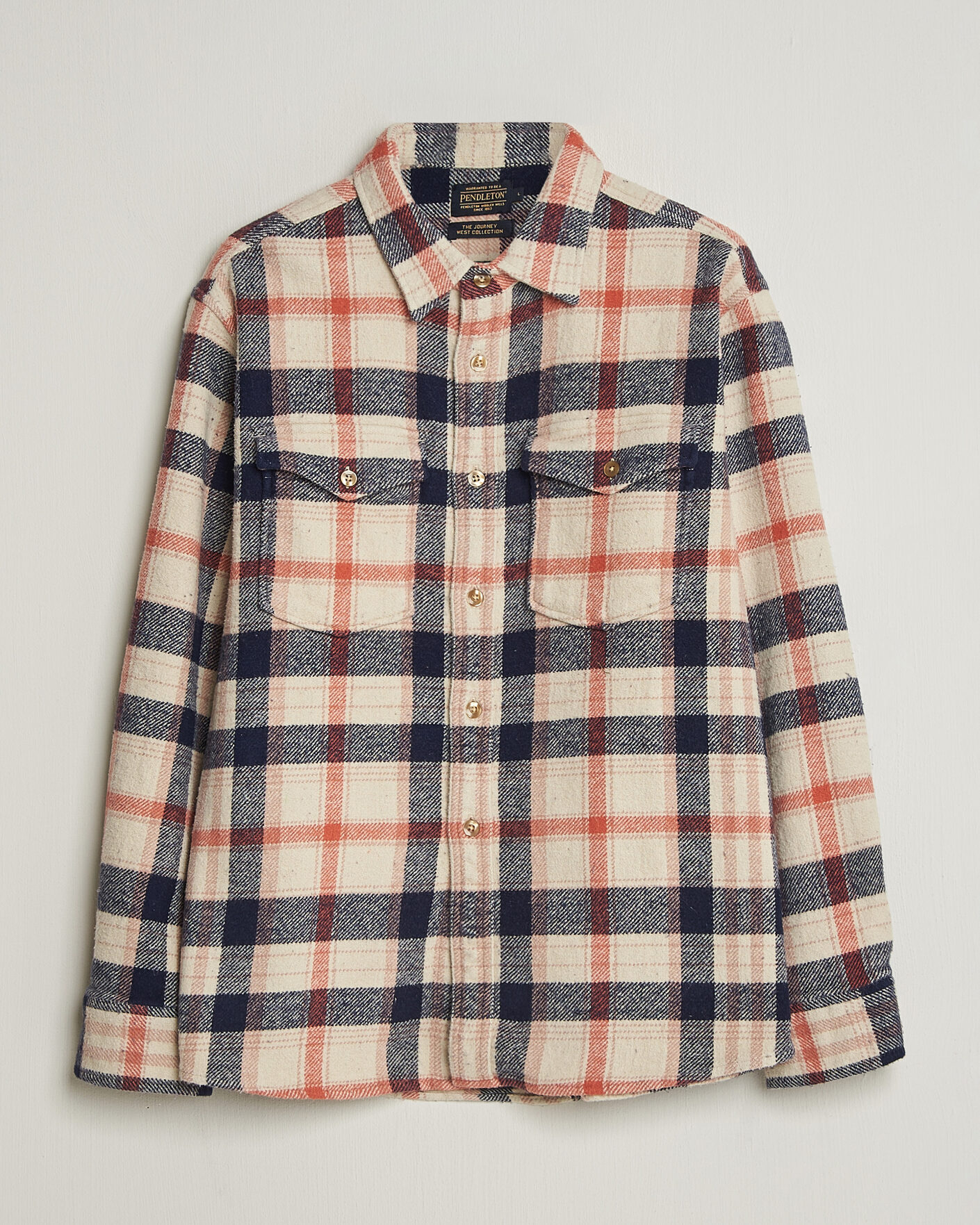 Herren | Hemden | Pendleton | Big Pocket Shirt Silver Lining