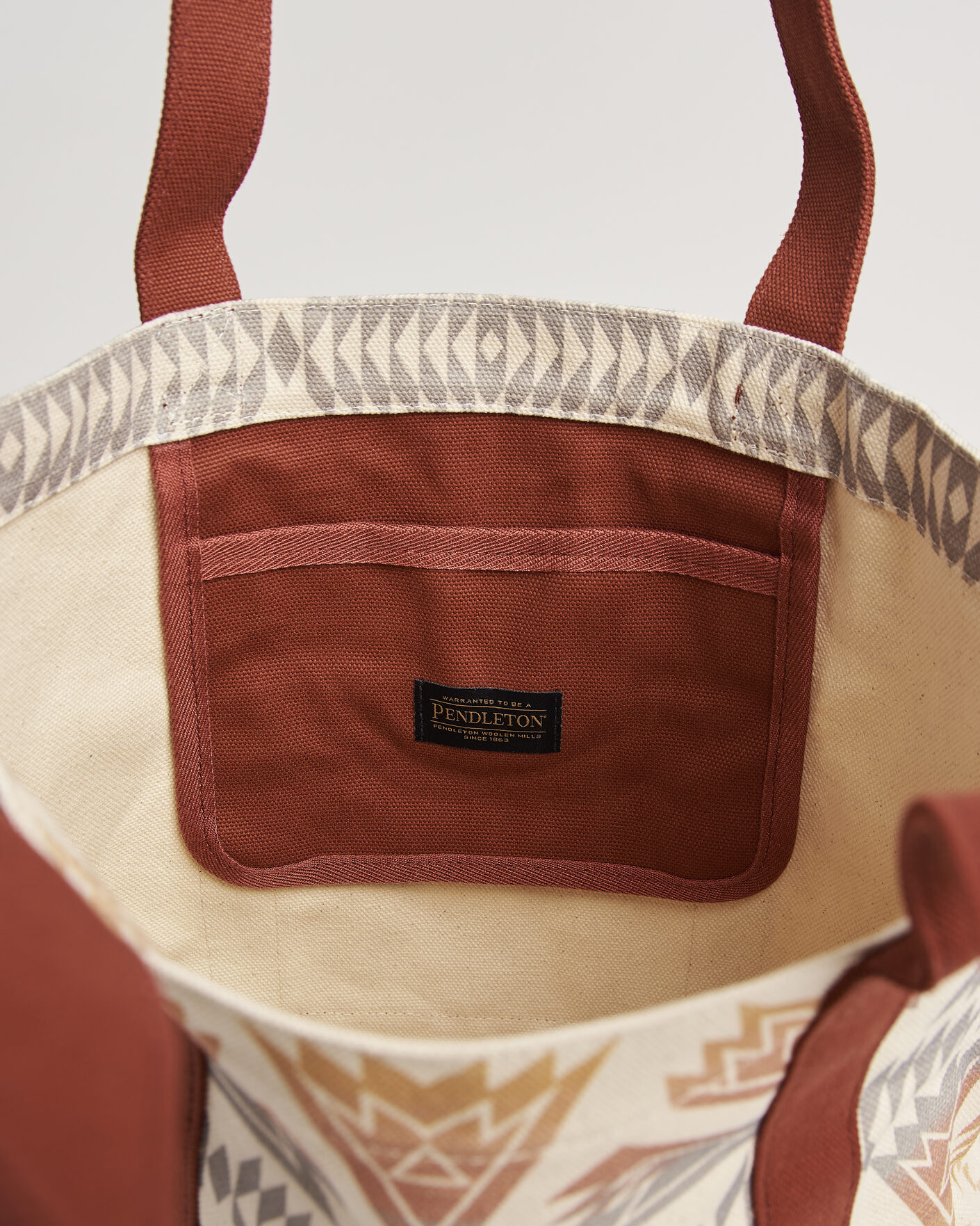 Herren | Taschen | Pendleton | Astoria Canvas Tote Bag Ponderosa Brick