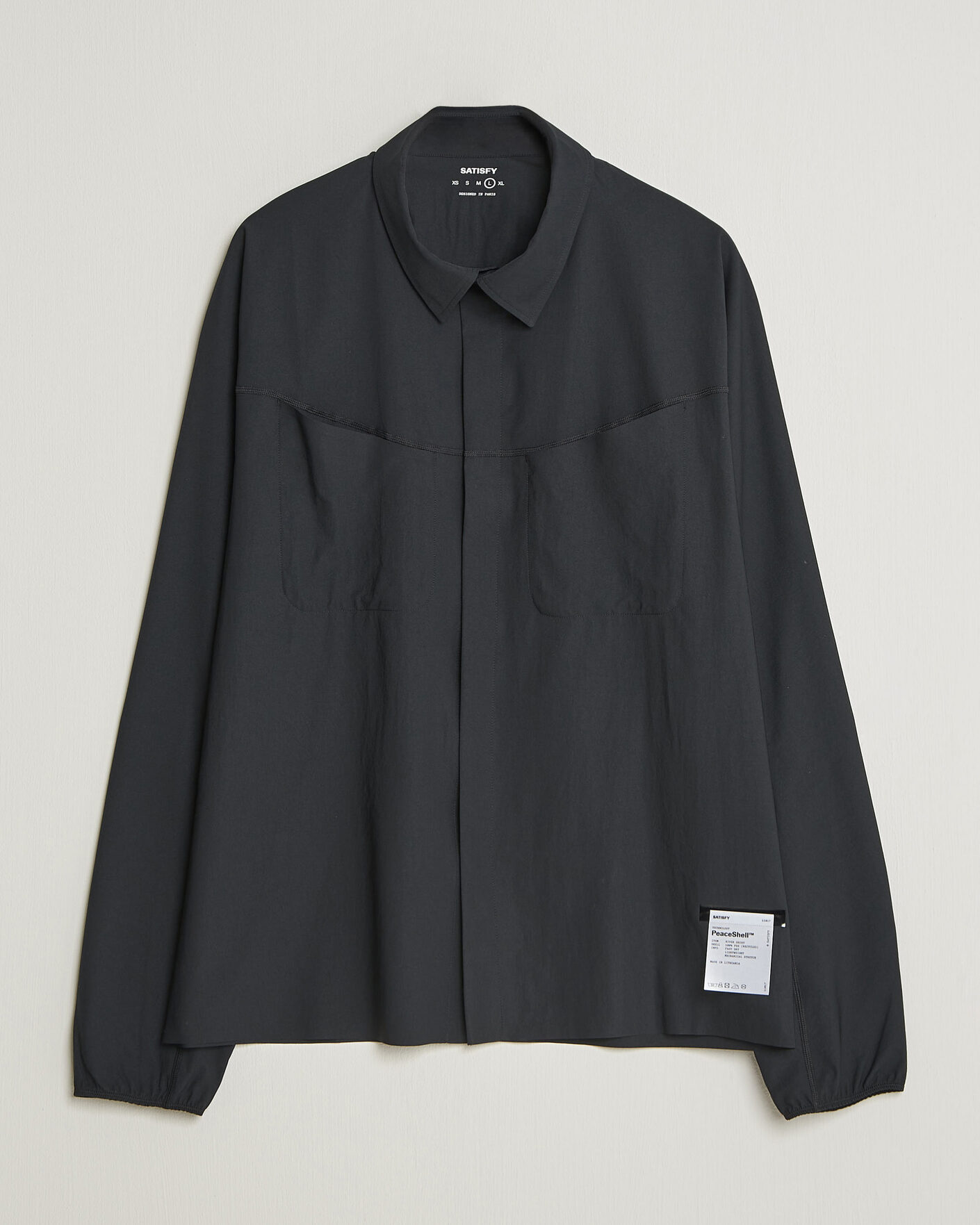 Herren | Hemden | Satisfy | PeaceShell River Shirt Black