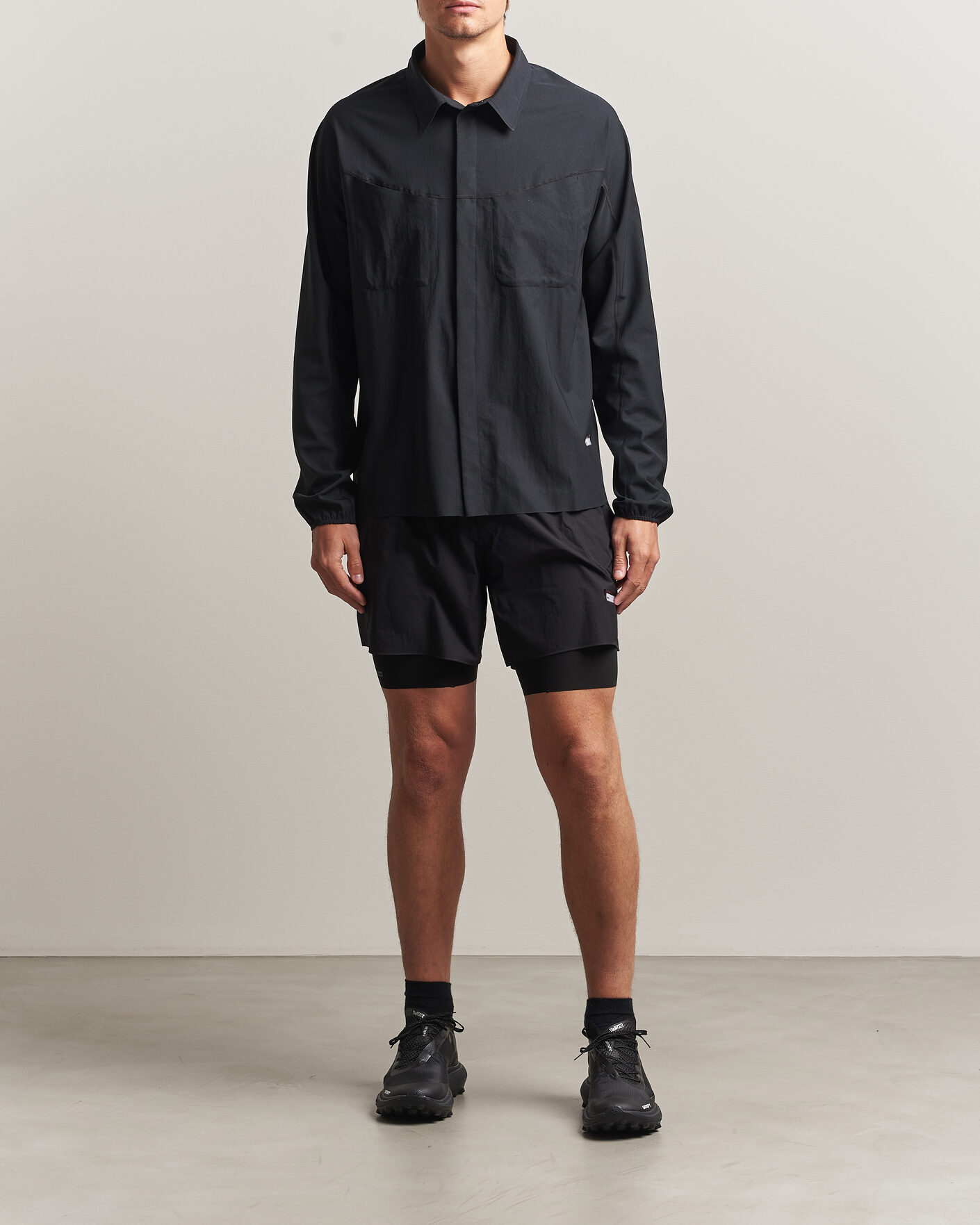 Herren | Hemden | Satisfy | PeaceShell River Shirt Black
