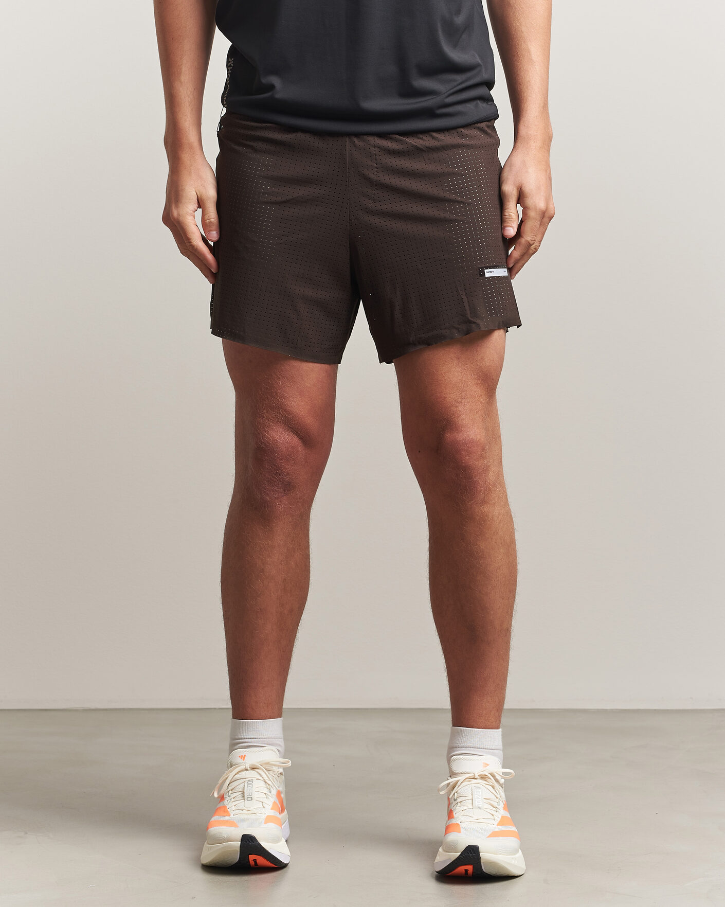 Herren | Shorts | Satisfy | Space-O 5 Inch Shorts Deep Mahogany