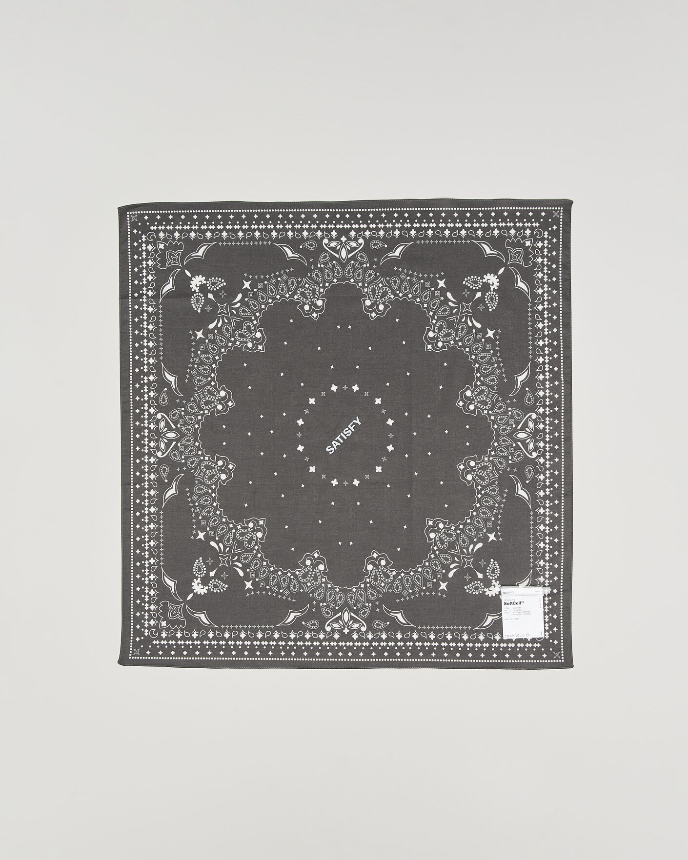 Herren | Einstecktücher | Satisfy | SoftCell Bandana Dark Shadow