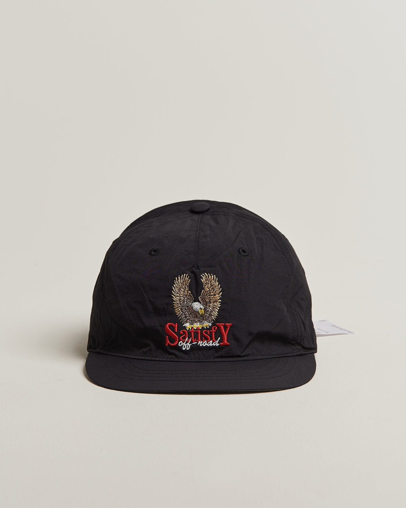 Herren | Hüte & Mützen | Satisfy | FliteSilk 5 Panel Cap Black Eagle