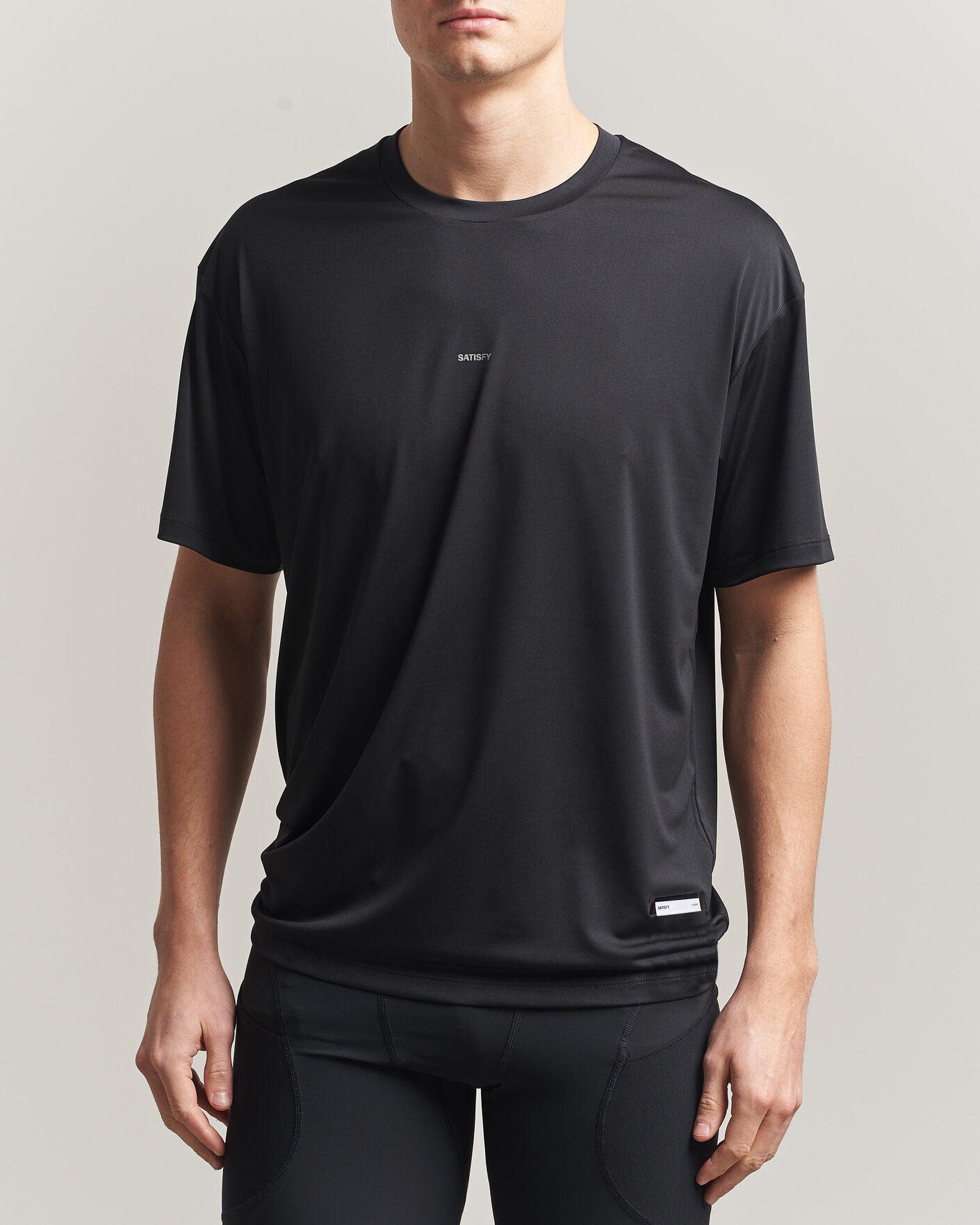 Herren | T-Shirts | Satisfy | AuraLite T-Shirt Black