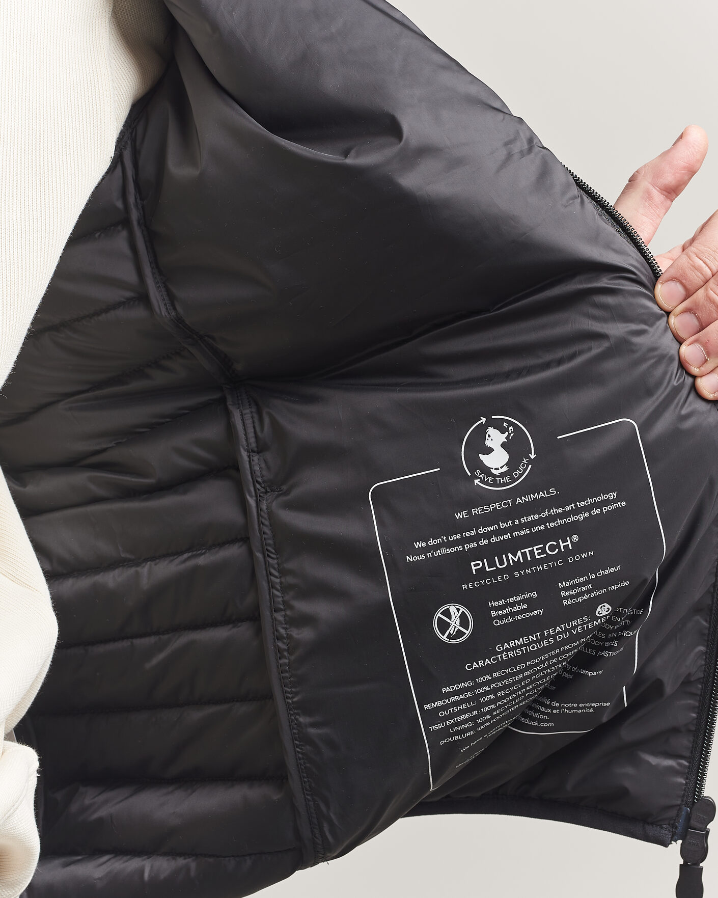 Herren | Jacken | Save The Duck | Cole Lightweight Padded Jacket Black