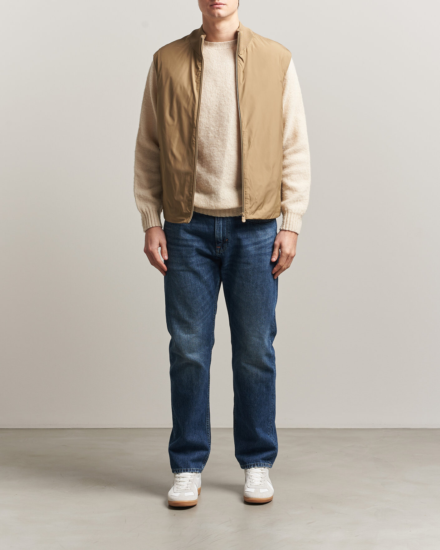 Herren | Westen | Save The Duck | Orris Hybrid Vest Khaki Brown