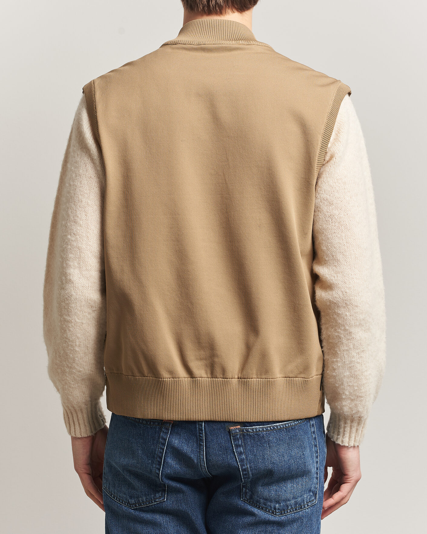 Herren | Westen | Save The Duck | Orris Hybrid Vest Khaki Brown