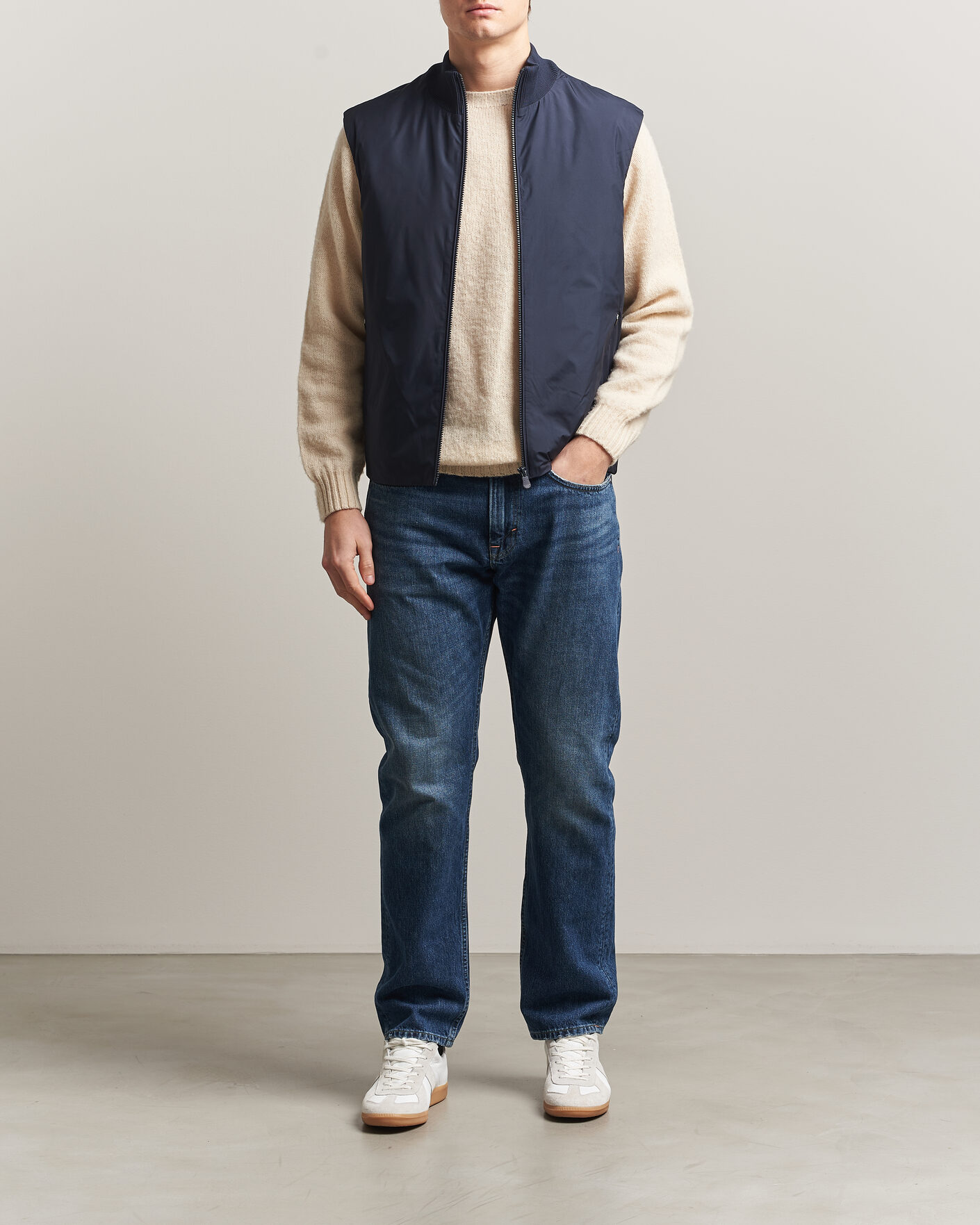 Herren | Westen | Save The Duck | Orris Hybrid Vest Navy Blue