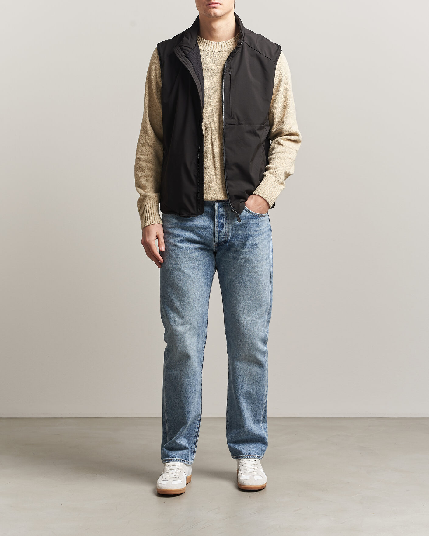 Herren | Westen | Save The Duck | Joe Wind/Water Resistant Vest Black