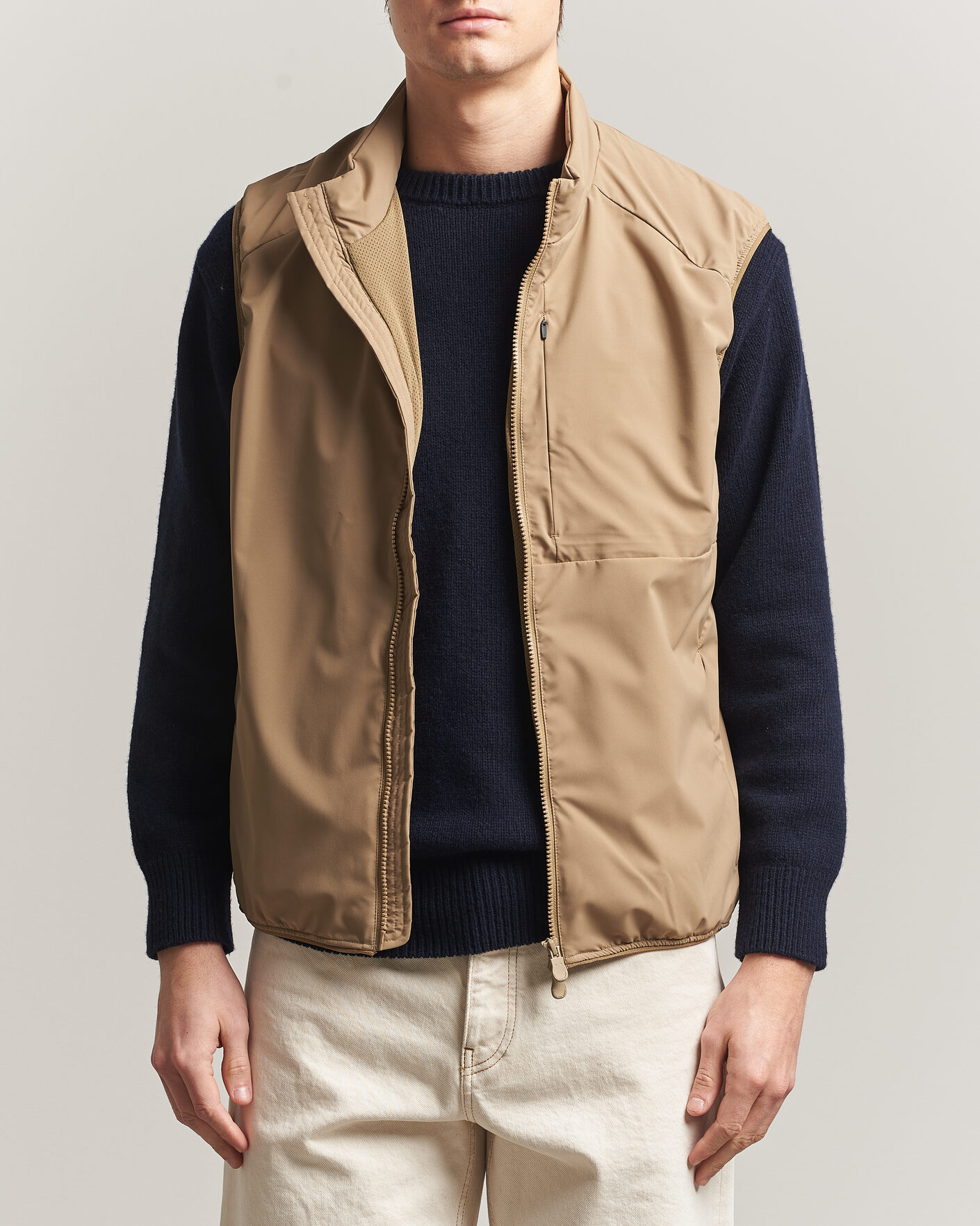 Herren | Westen | Save The Duck | Joe Wind/Water Resistant Vest Khaki Brown