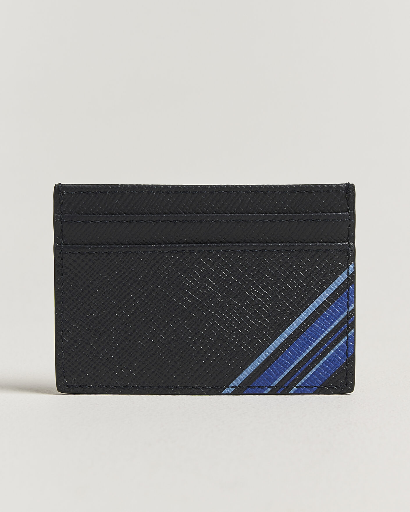 Herren | Geldbörsen | Smythson | Panama Flat Cardholder  Navy