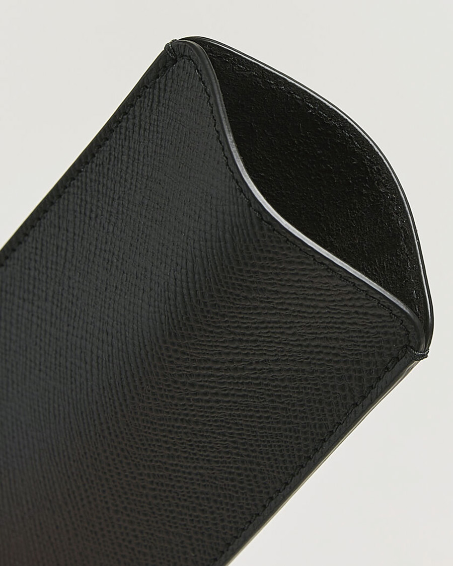 Herren | Sonnenbrillen | Smythson | Panama Glasses Case Black