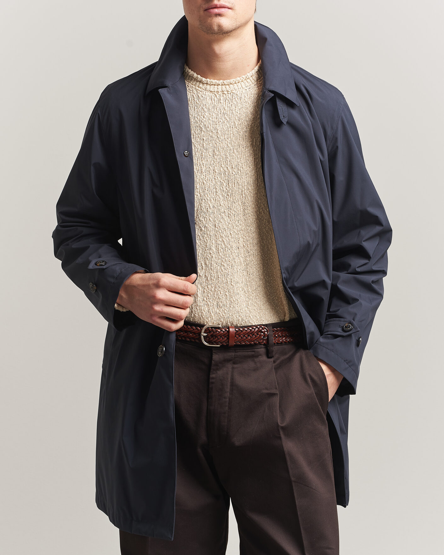 Herren | Jacken | Valstar | Milano Rain Coat Navy