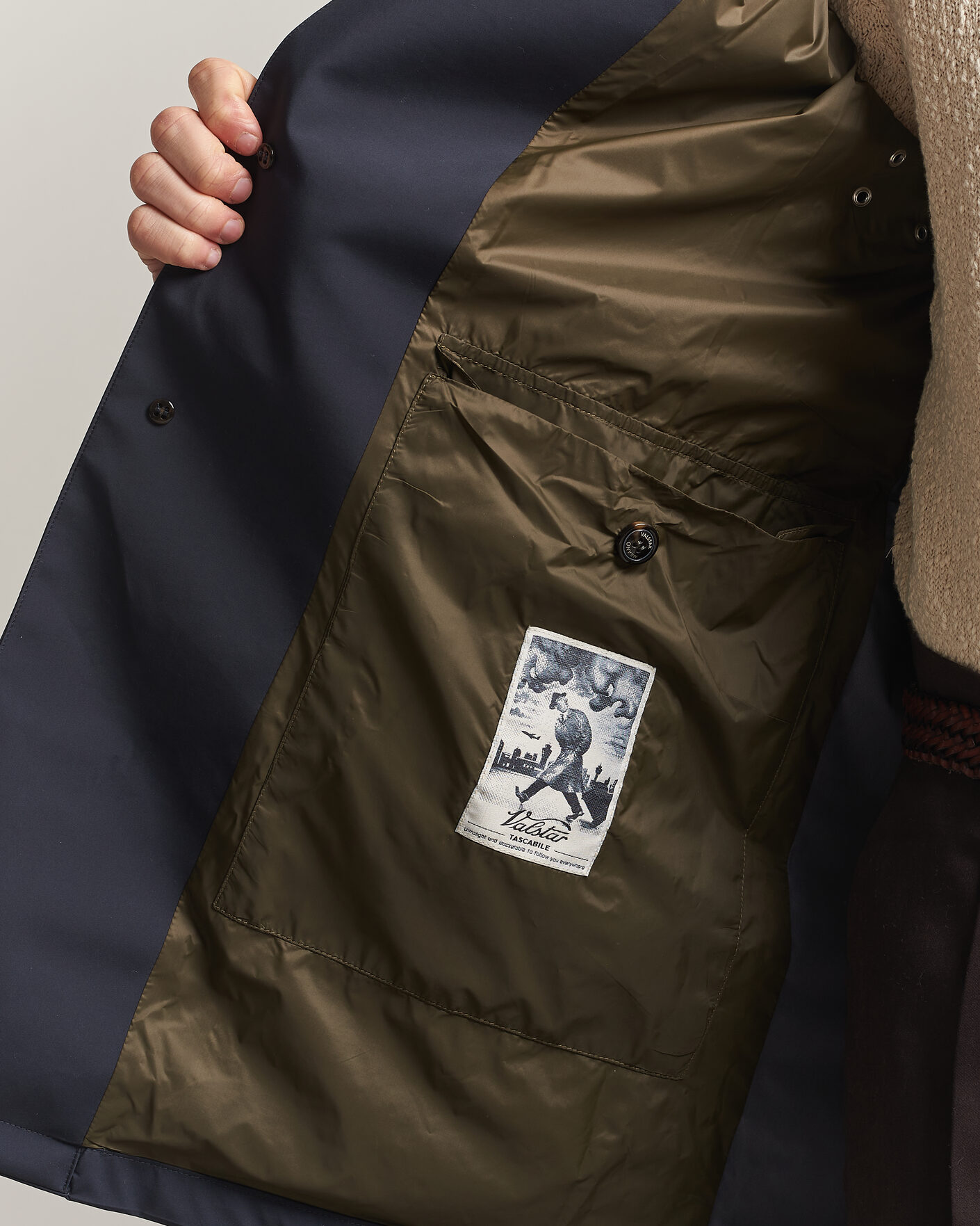 Herren | Jacken | Valstar | Milano Rain Coat Navy