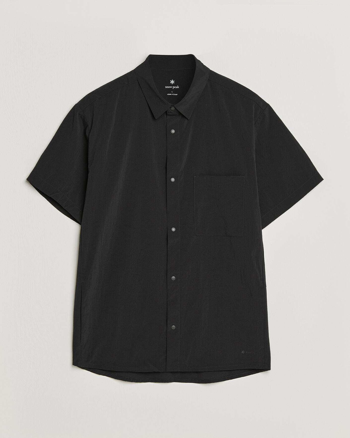 Herren | T-Shirts | Snow Peak | Quick Dry Shirt Black