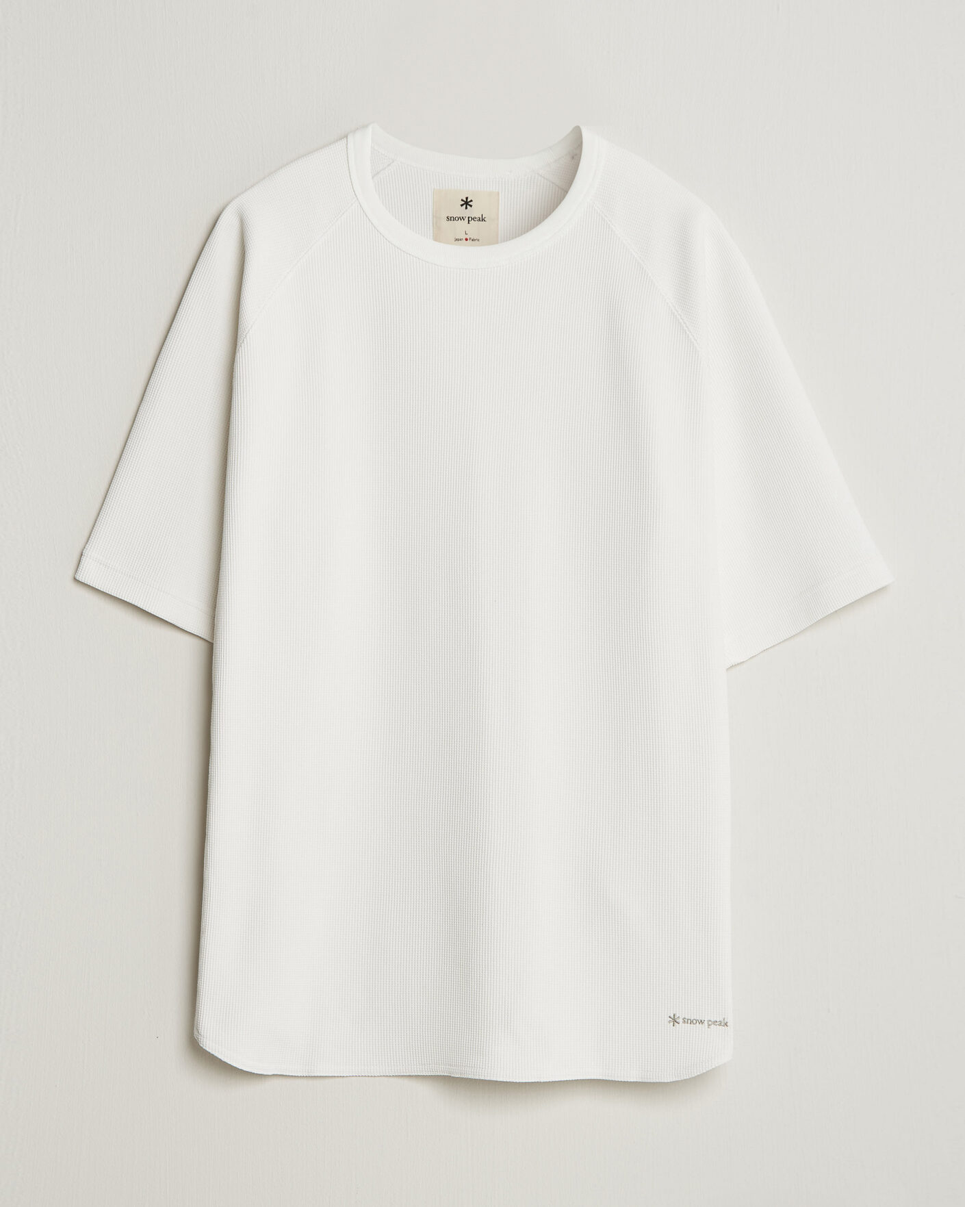 Herren | T-Shirts | Snow Peak | Dry Waffle T-Shirt Off White