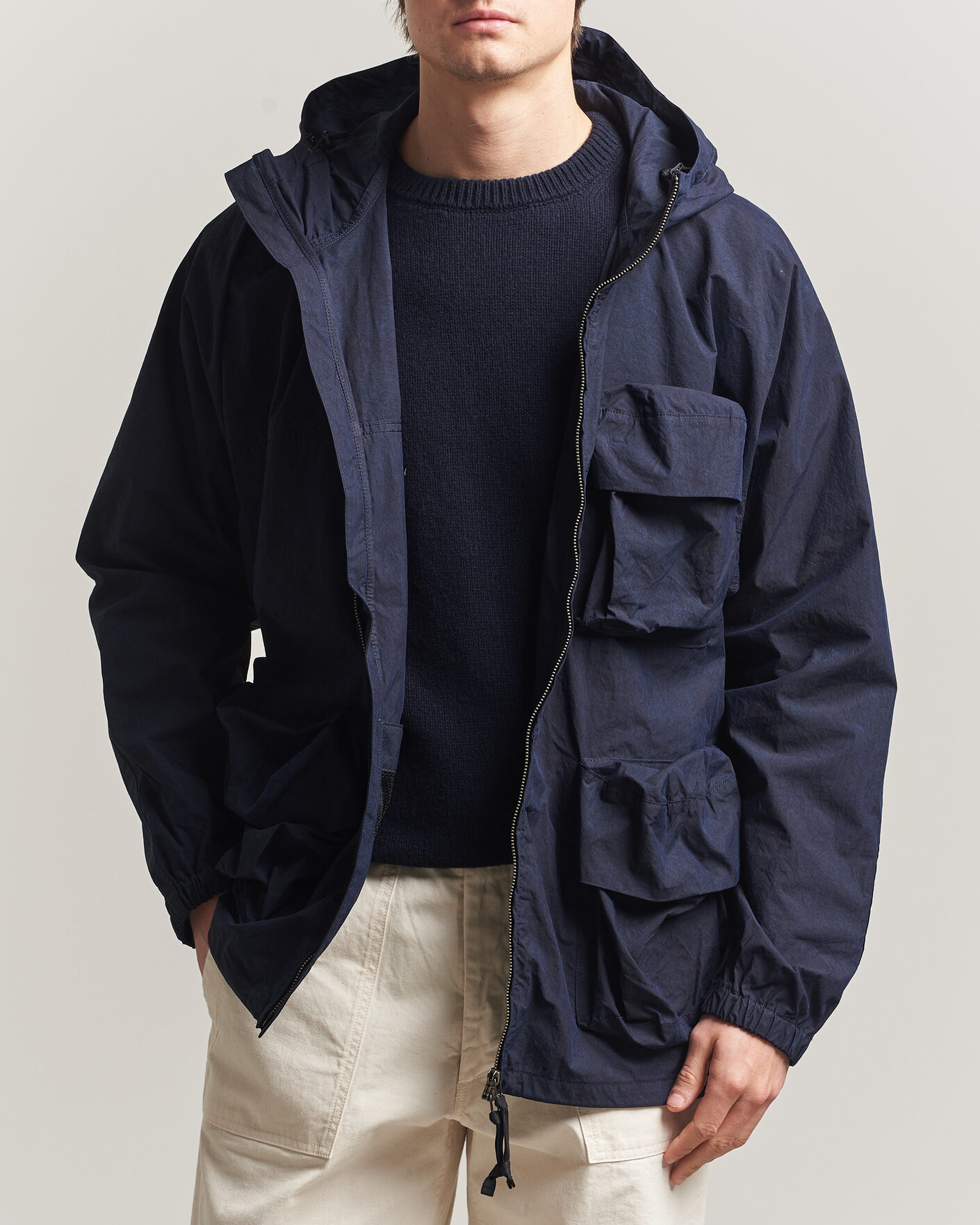 Herren | Jacken | Snow Peak | Indigo C/N Parka Navy