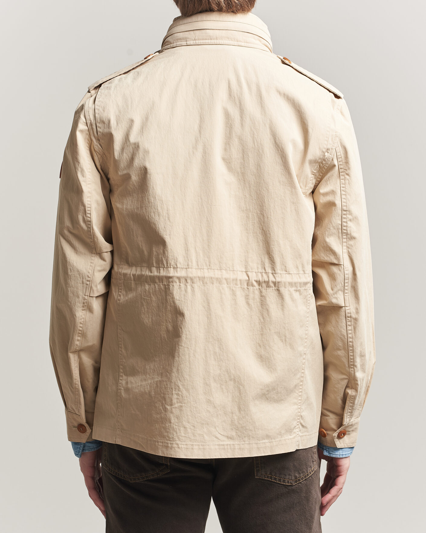 Herren | Jacken | Gant | Cotton Field Jacket Oat Beige