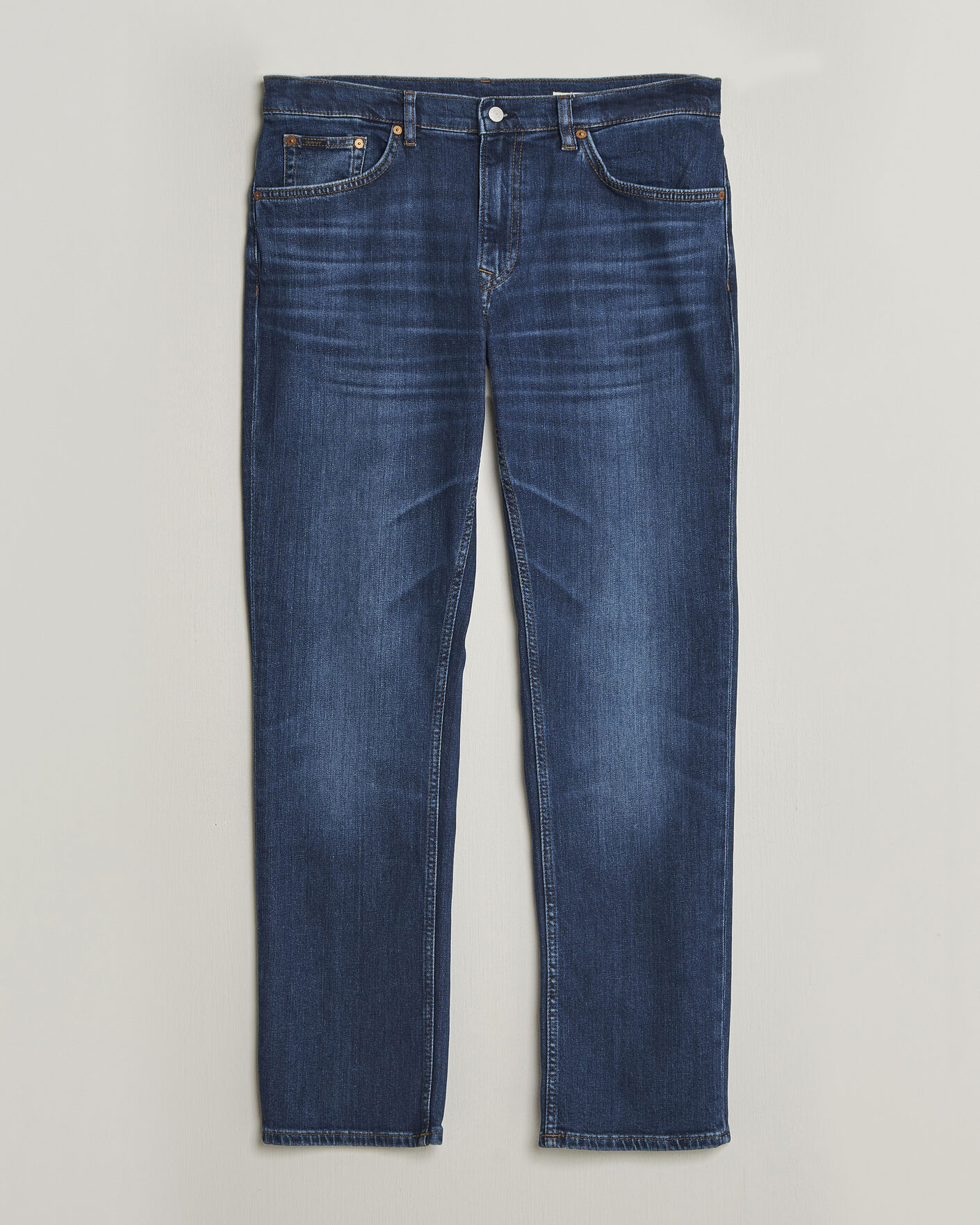 Herren | Hosen | Gant | Regular Fit Jeans Mid Blue Worn In