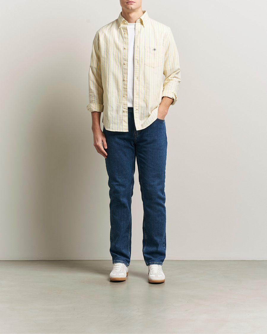 Herren | Jeans | GANT | Regular Fit Jeans Mid Blue Vintage