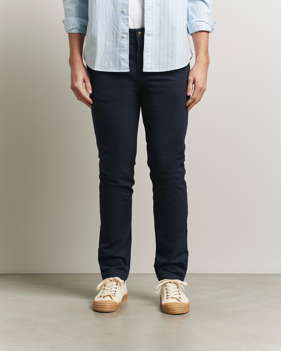 Herren | Hosen | Gant | Slim Fit Chinos Evening Blue