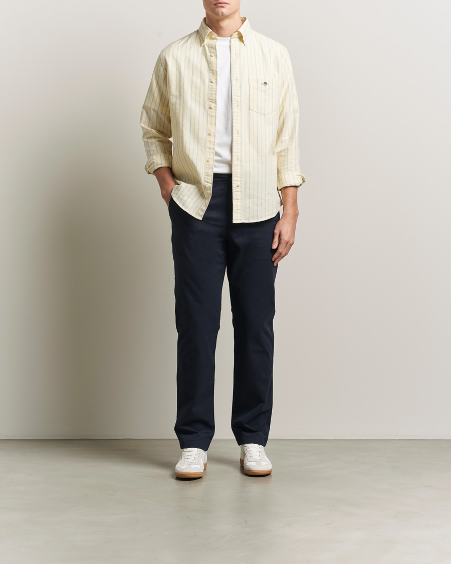Herren | Hosen | GANT | Regular Fit Chinos Evening Blue