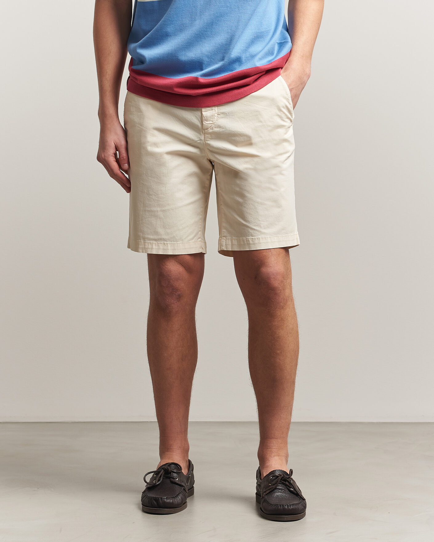 Herren | Shorts | GANT | Regular Sunfaded Shorts Cream