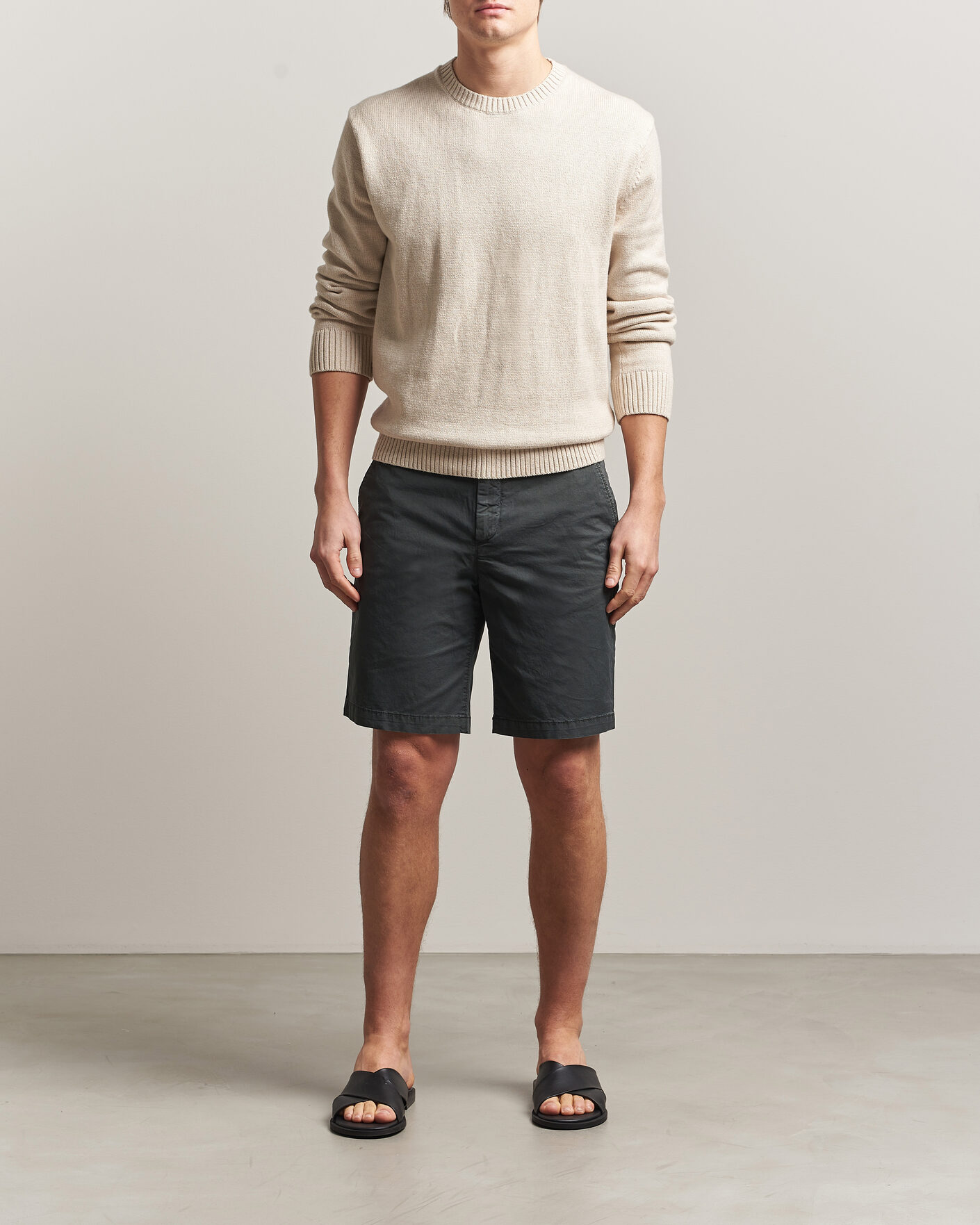 Herren | Shorts | Gant | Regular Sunfaded Shorts Washed Out Black