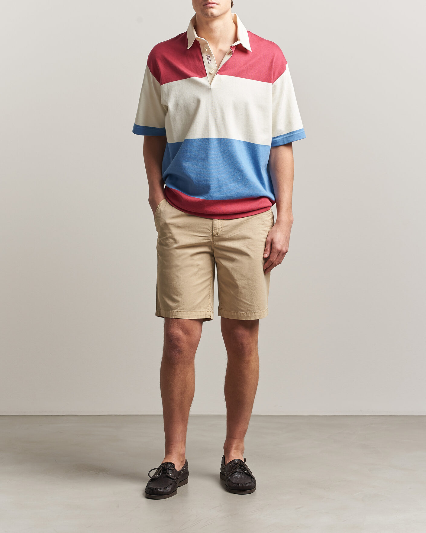 Herren | Shorts | GANT | Regular Sunfaded Shorts Oat Beige