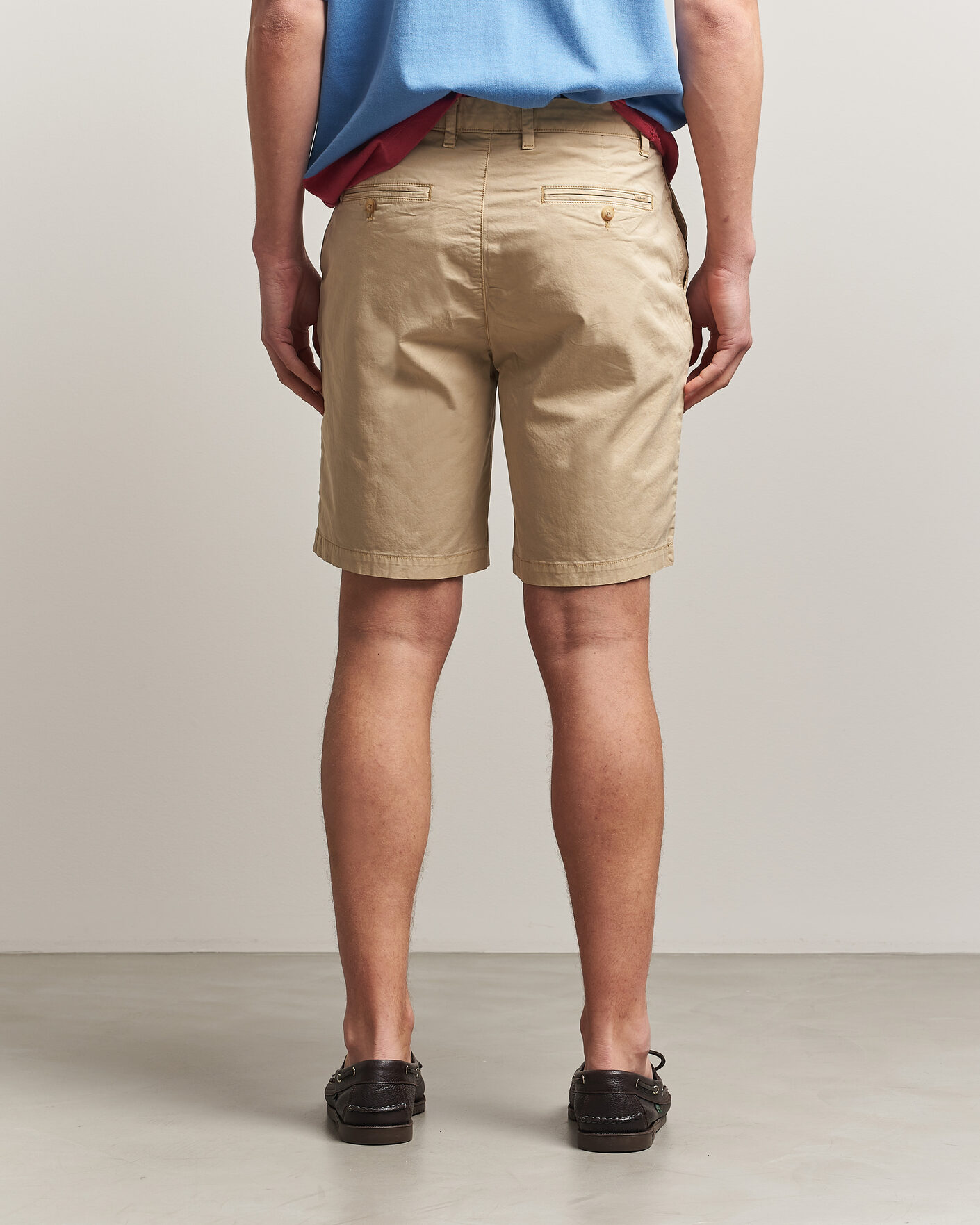Herren | Shorts | GANT | Regular Sunfaded Shorts Oat Beige