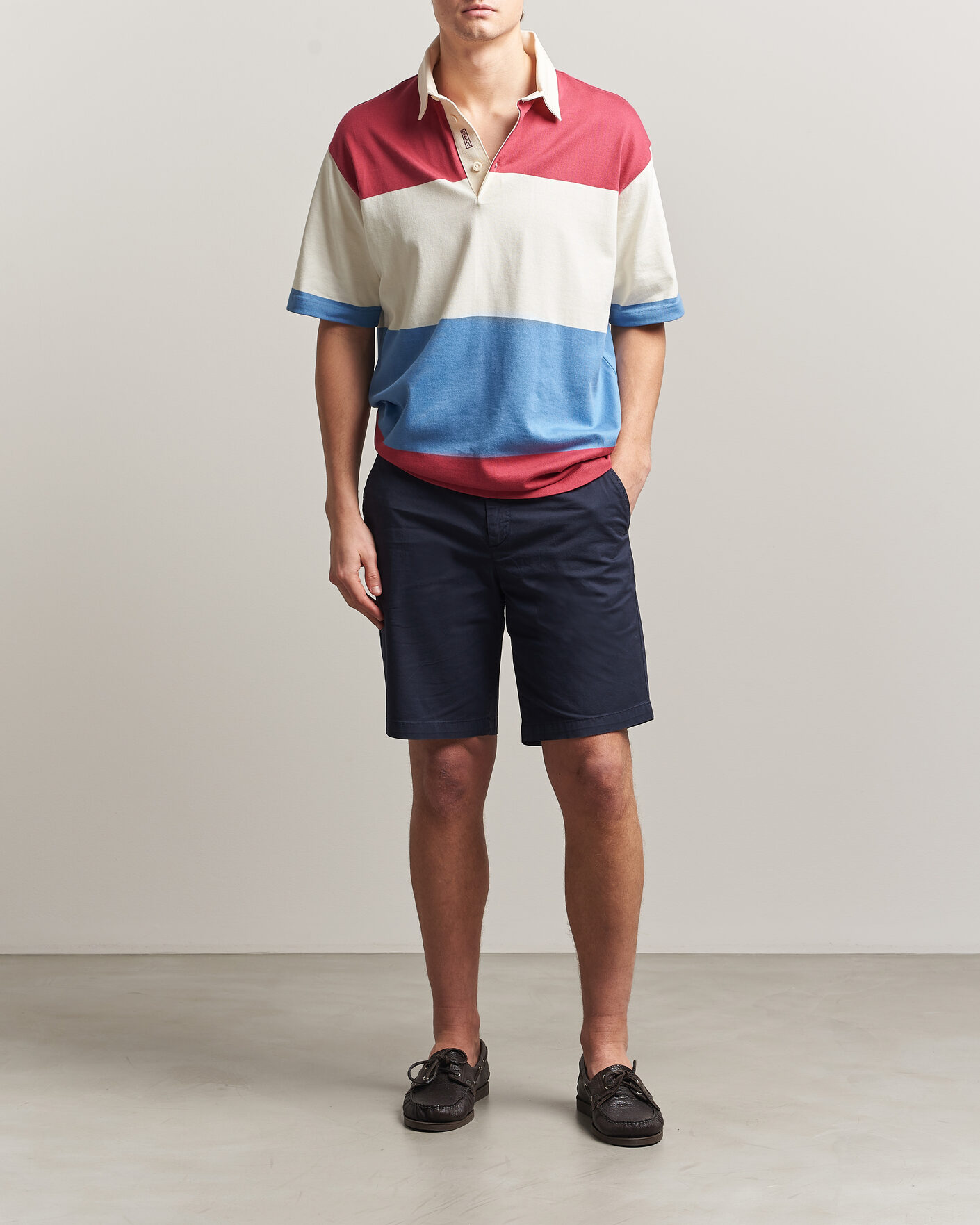 Herren | Shorts | GANT | Regular Sunfaded Shorts Evening Blue