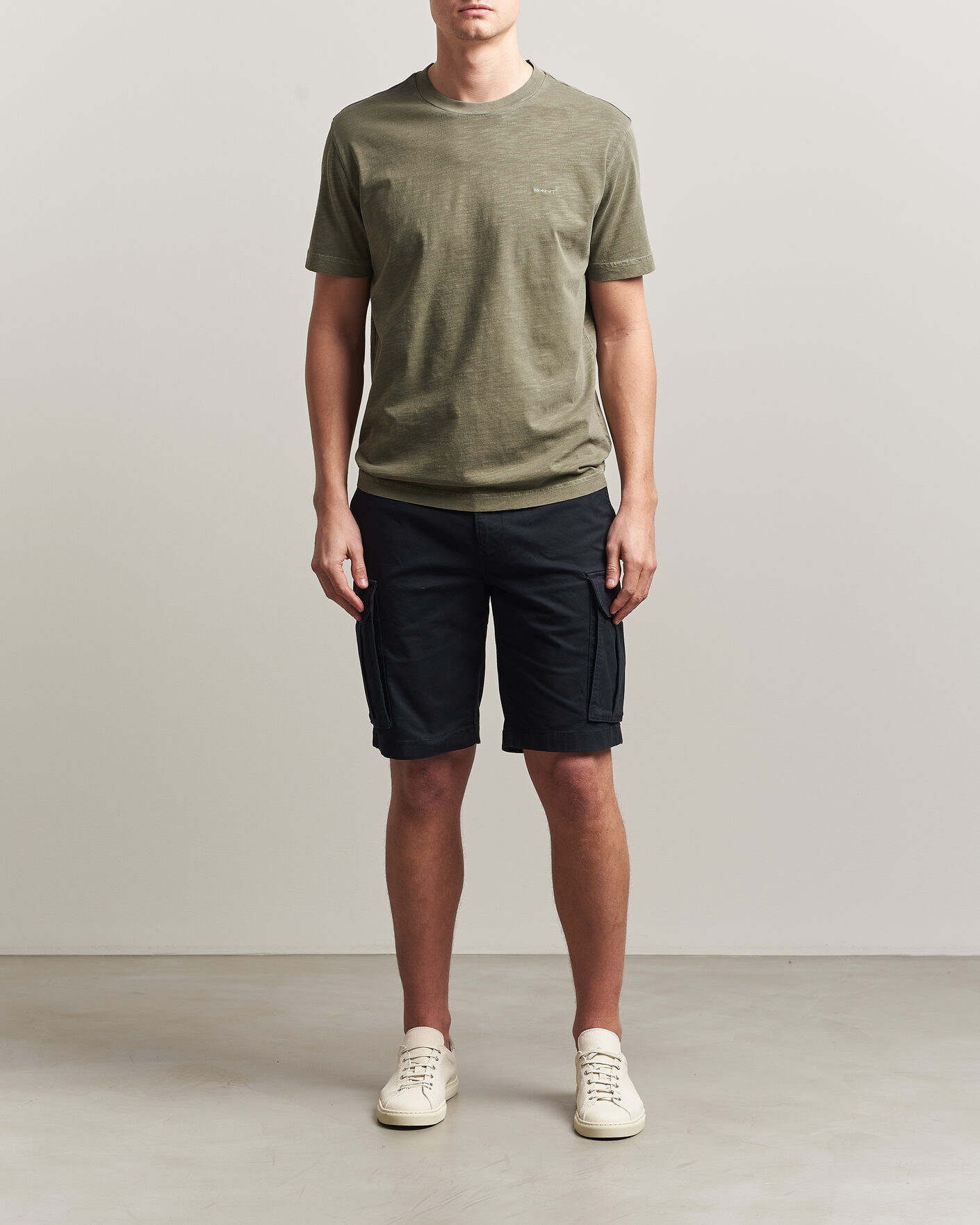 Herren | Shorts | Gant | Regular Fit Classic Cargo Shorts Black