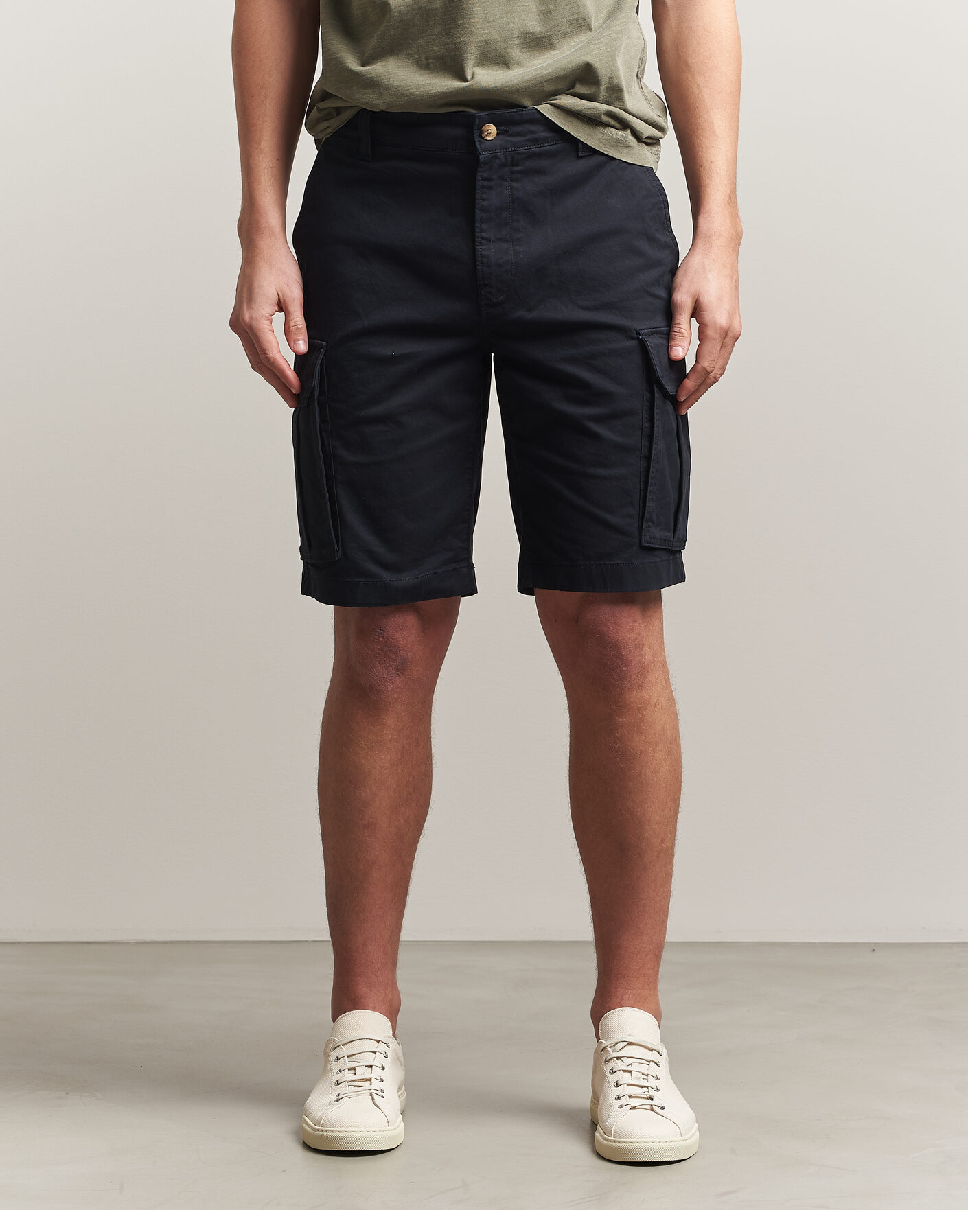 Herren | Shorts | Gant | Regular Fit Classic Cargo Shorts Black