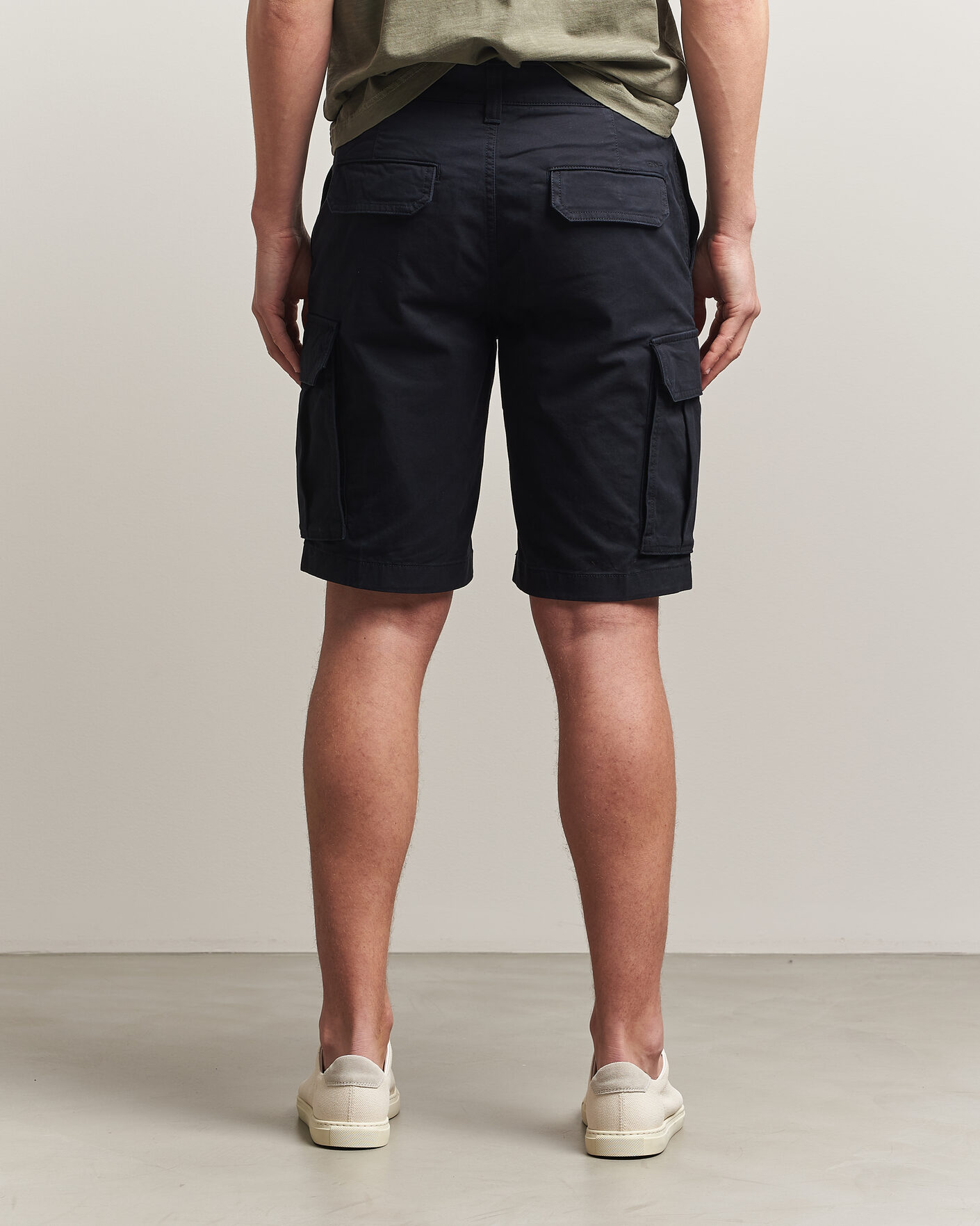 Herren | Shorts | Gant | Regular Fit Classic Cargo Shorts Black